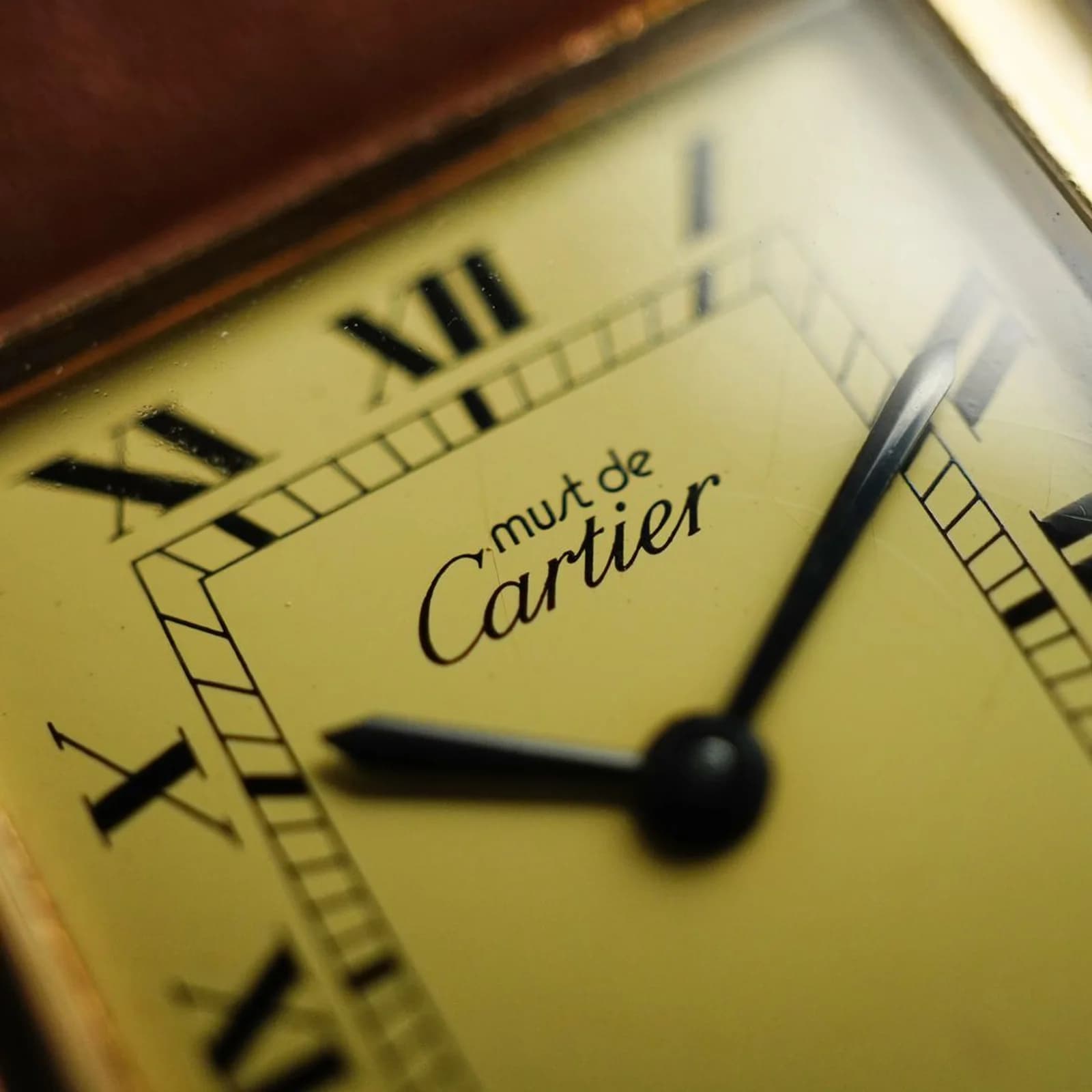 Thumb Cartier Tank Vermeil 