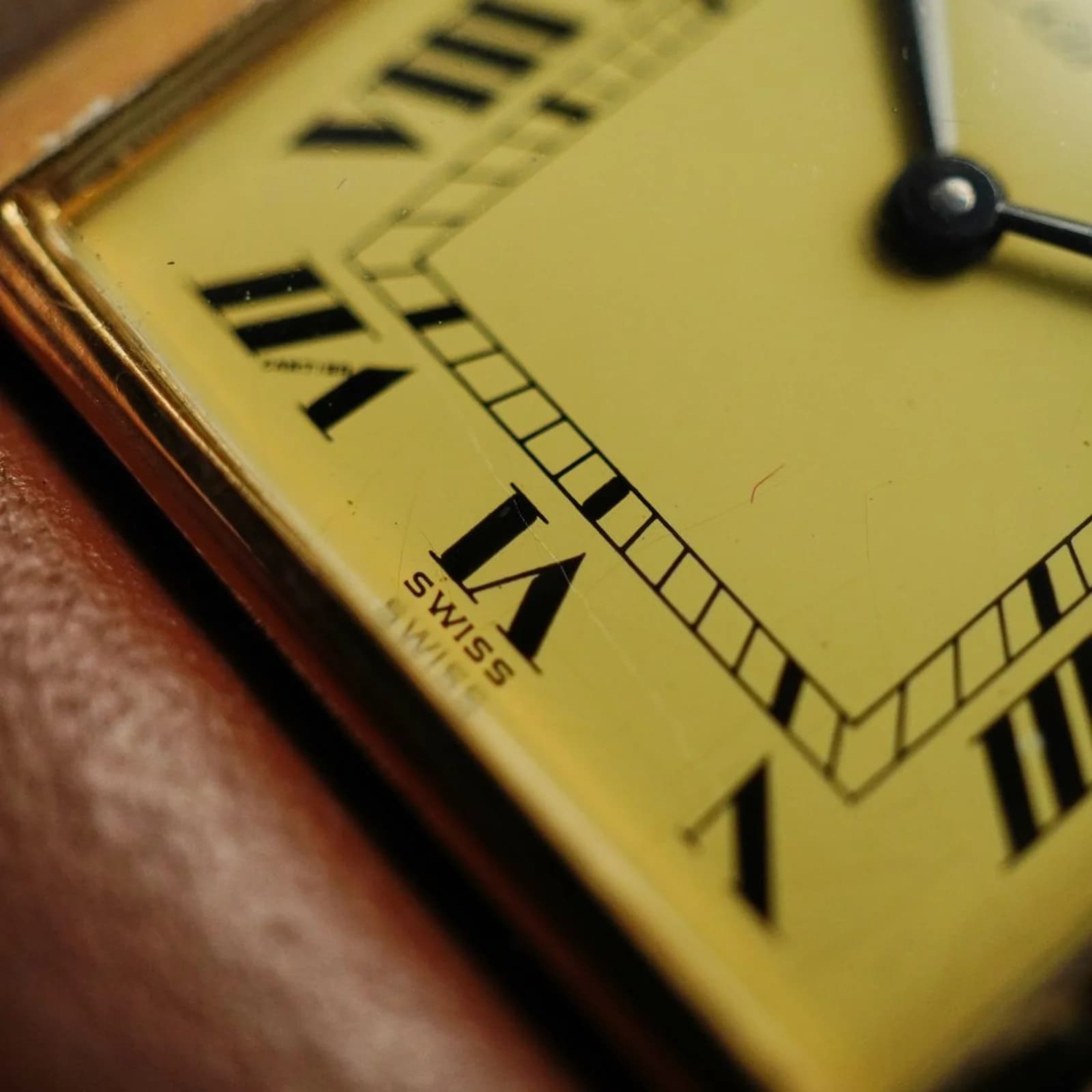 Thumb Cartier Tank Vermeil 