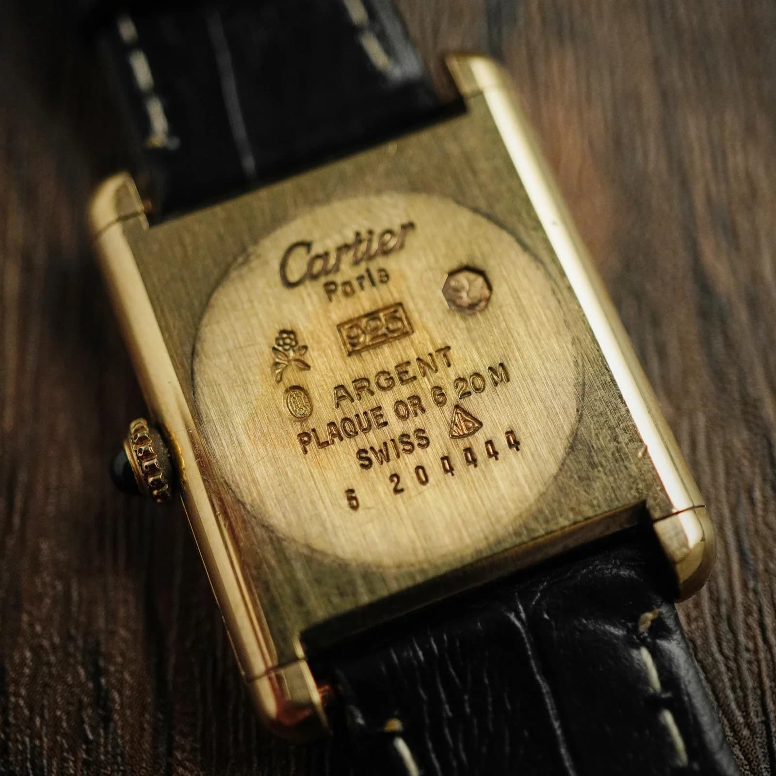 Thumb Must De C Tank Burgundy Brown Dial