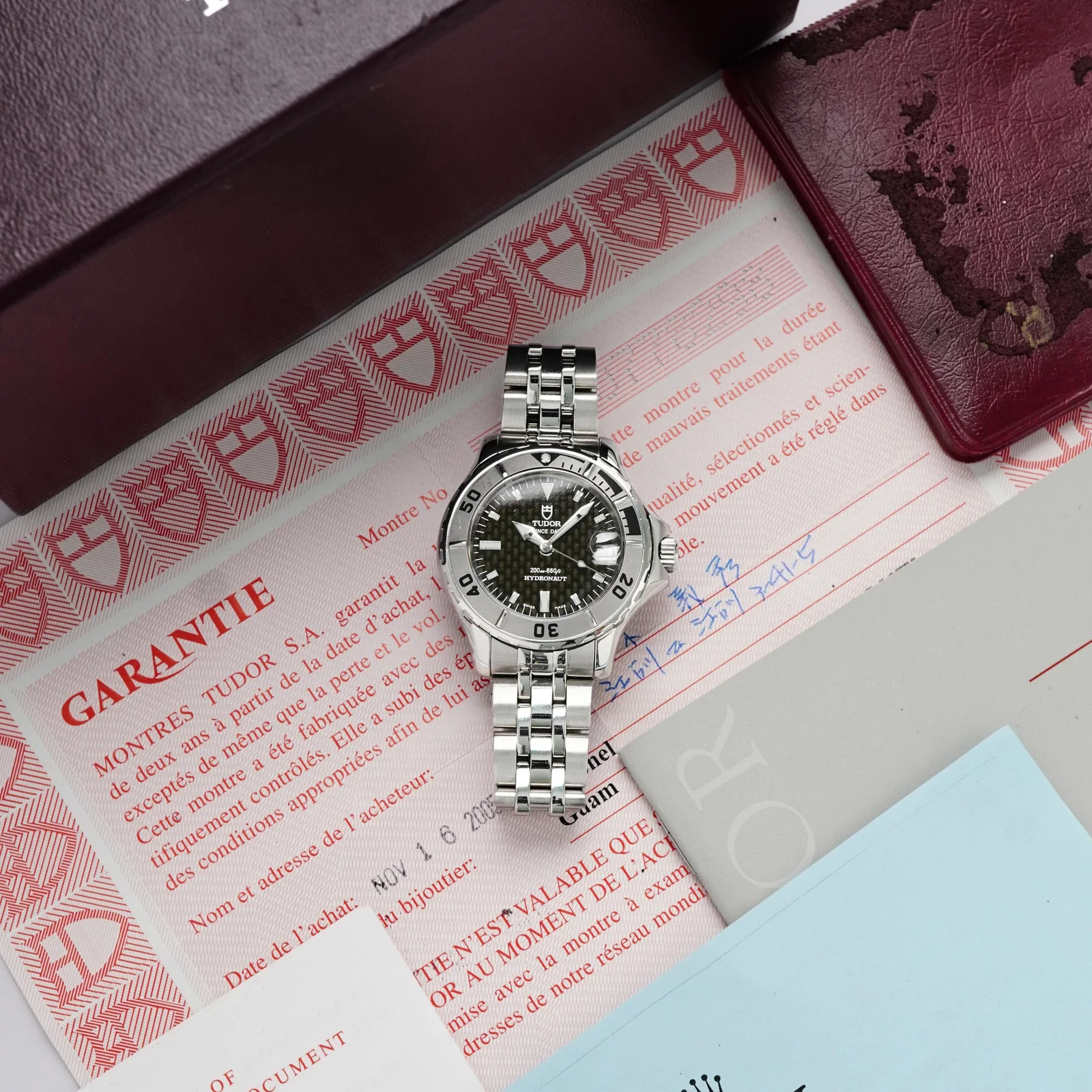 Thumb TUDOR PRINCE DATE  HYDRONAUT carbon dial 85190