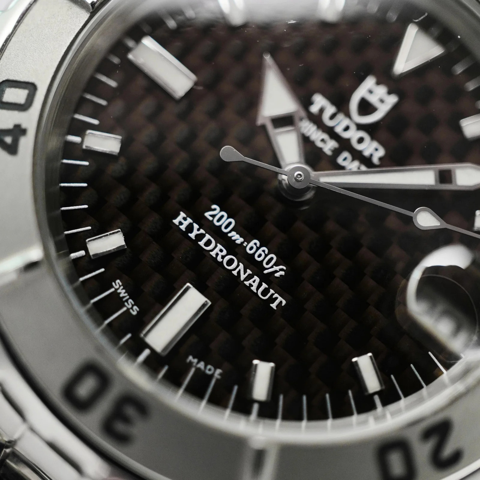 Thumb TUDOR PRINCE DATE  HYDRONAUT carbon dial 85190
