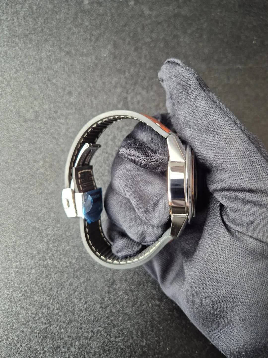 Thumb Carrera Quartz 36 Stainless Steel / Black / Calf
