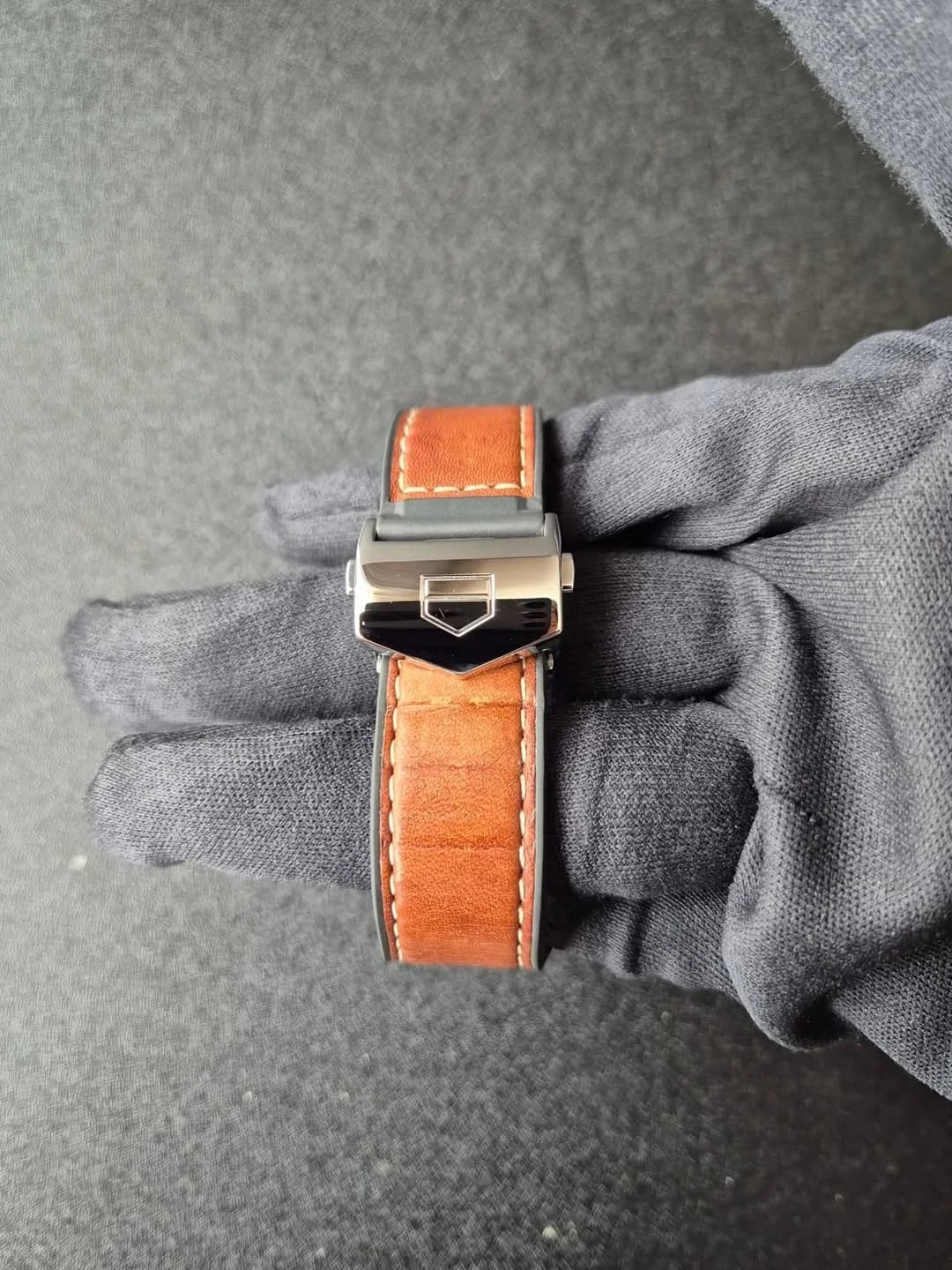 Thumb Carrera Quartz 36 Stainless Steel / Black / Calf