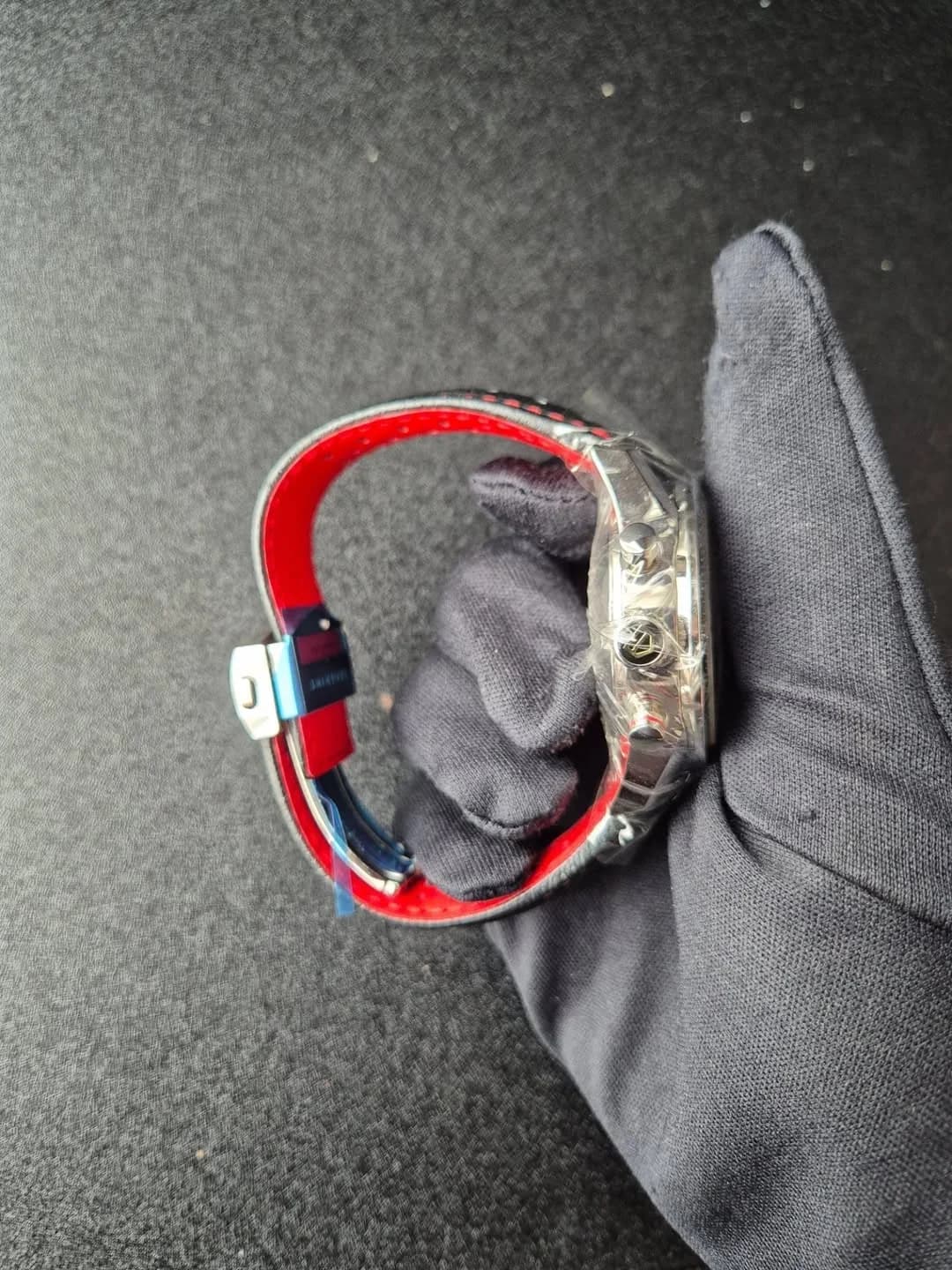 Thumb Carrera Calibre 16 41 Stainless Steel / Black Retro / Indy 500