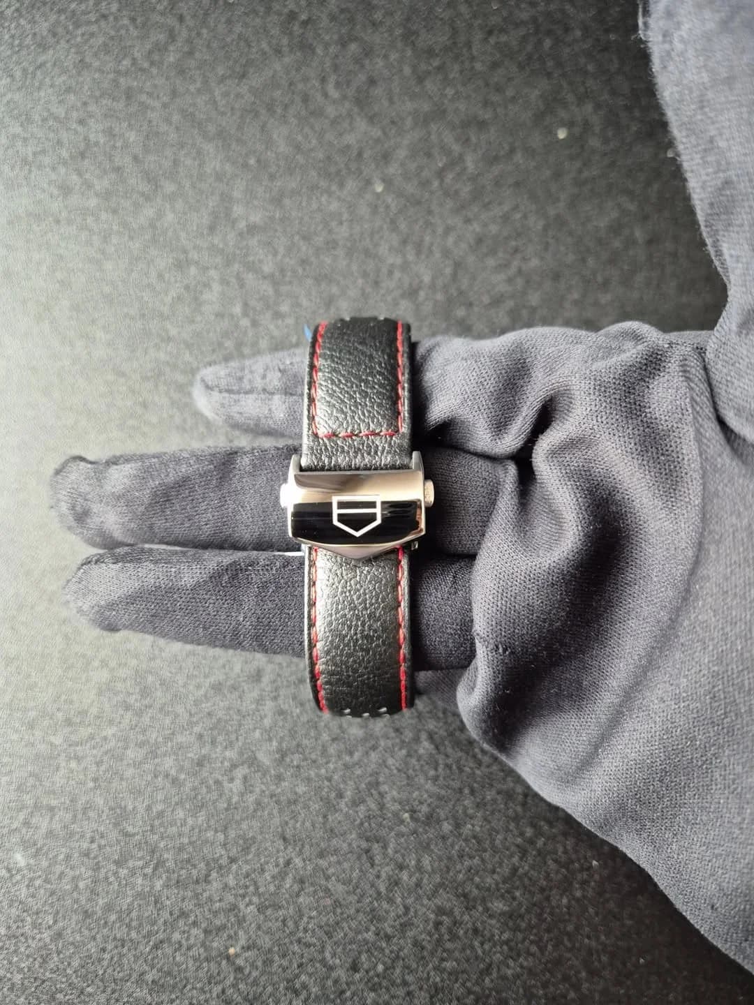 Thumb Carrera Calibre 16 41 Stainless Steel / Black Retro / Indy 500