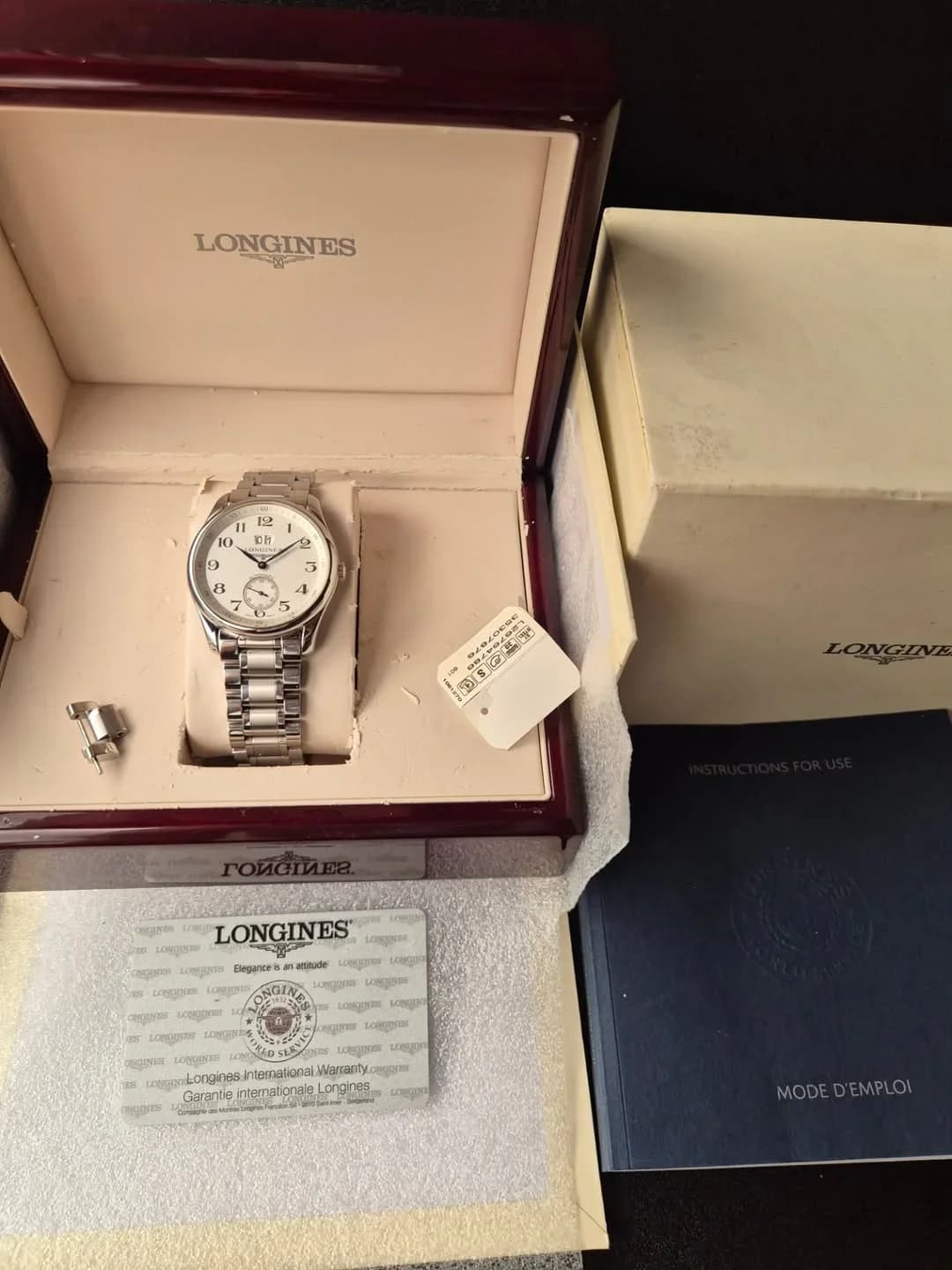 Thumb Master Collection Big Date Small Seconds