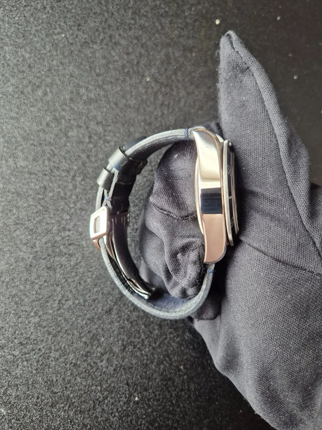 Thumb Heritage Black Bay Blue Manufacture / Strap