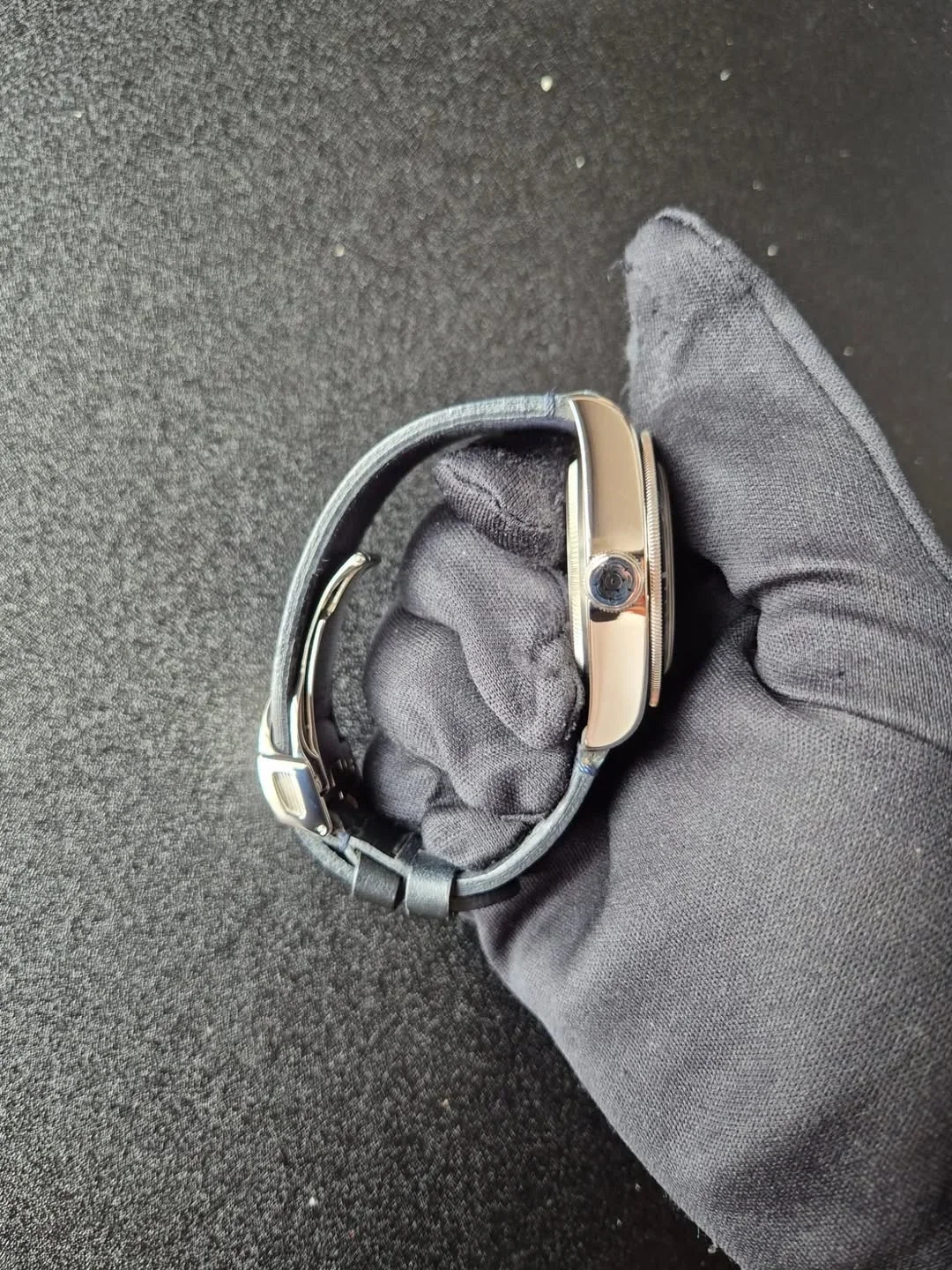 Thumb Heritage Black Bay Blue Manufacture / Strap