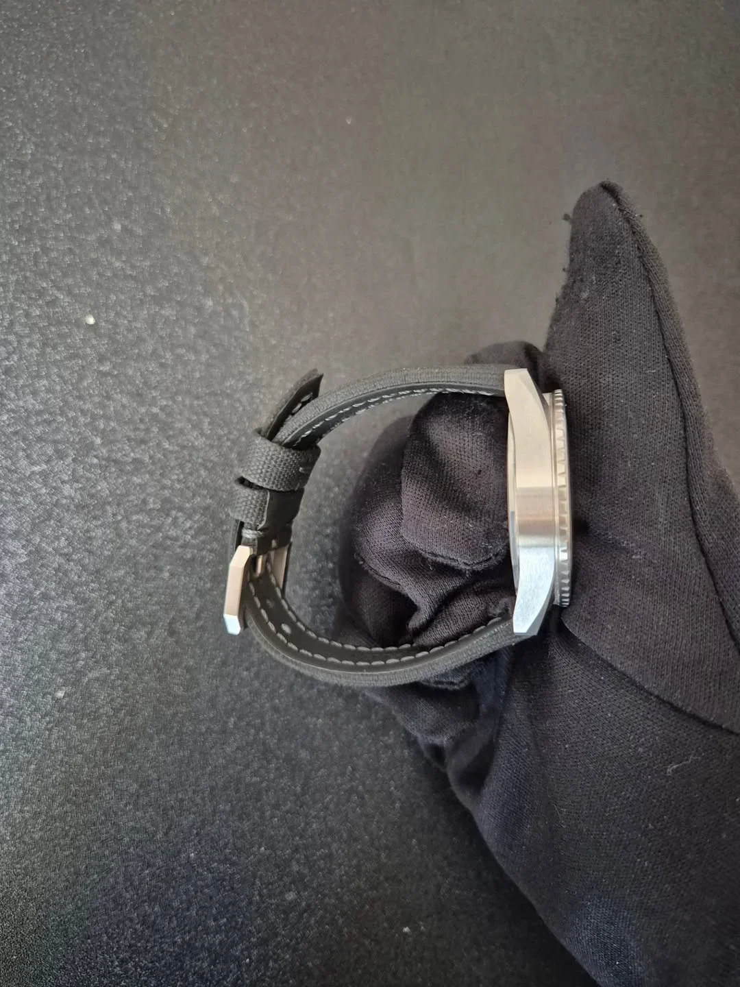 Thumb Fifty Fathoms Bathyscaphe Stainless Steel / Grey / Black Nato