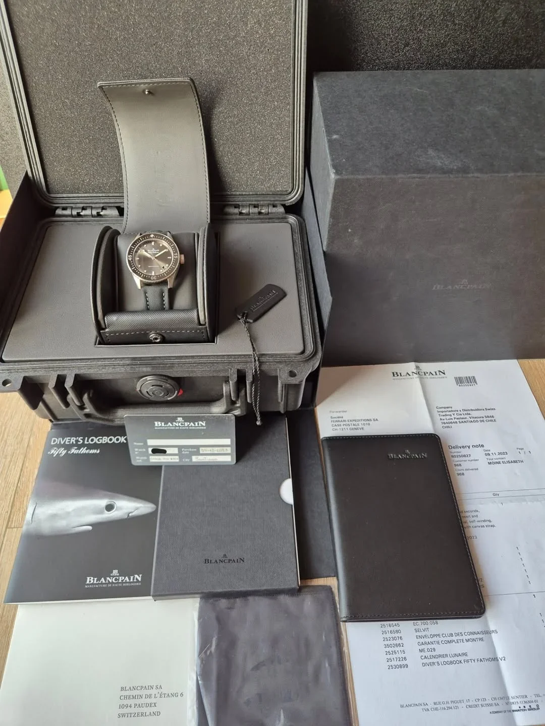 Thumb Fifty Fathoms Bathyscaphe Stainless Steel / Grey / Black Nato
