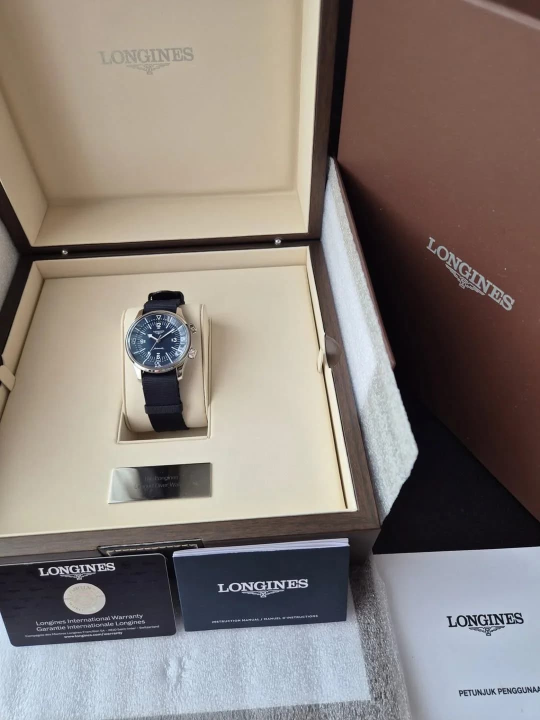 Thumb Legend Diver 39 Stainless Steel / Blue -Strap