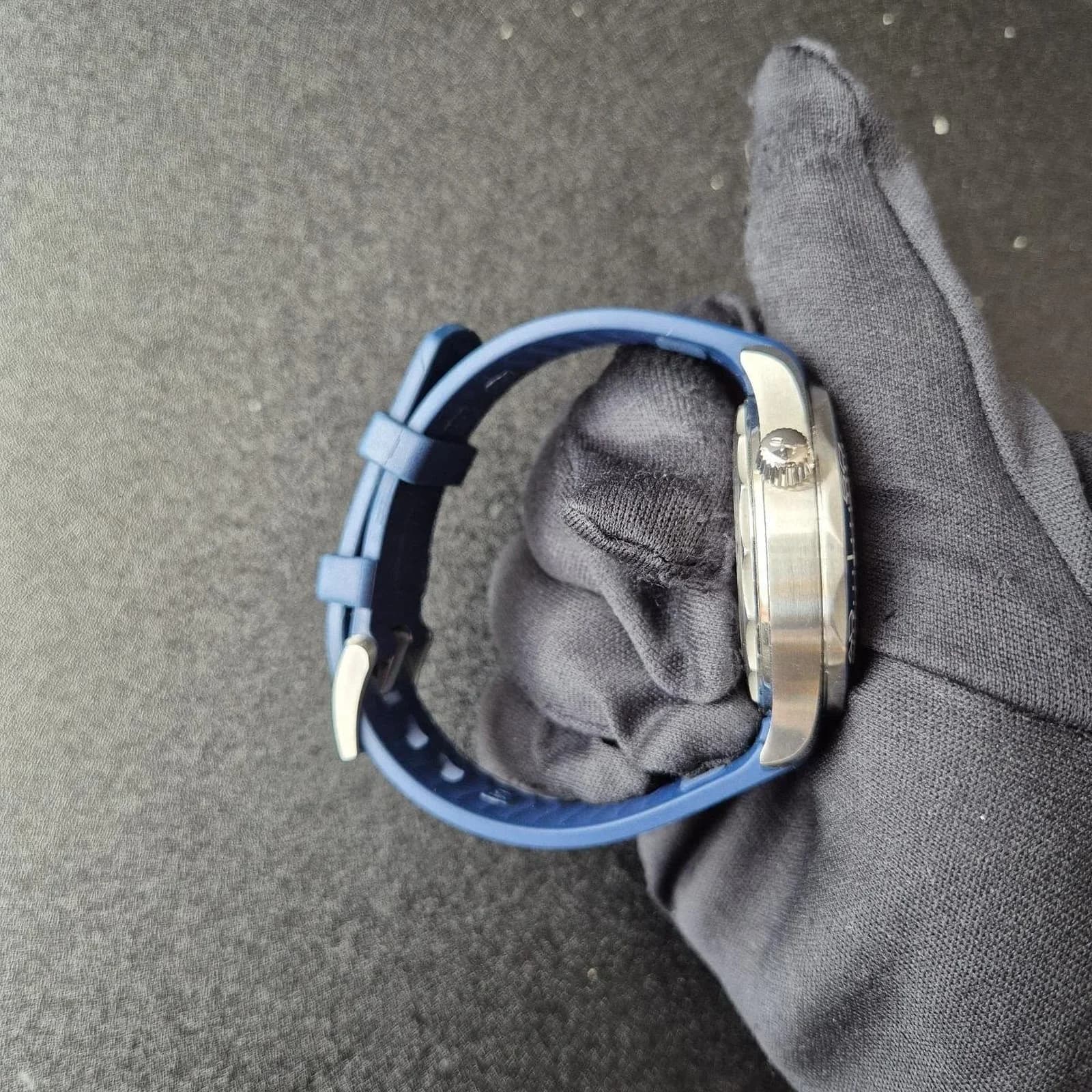Thumb Seamaster Diver 300M Master Co-Axial 42 Stainless Steel / Grey /  Rubber