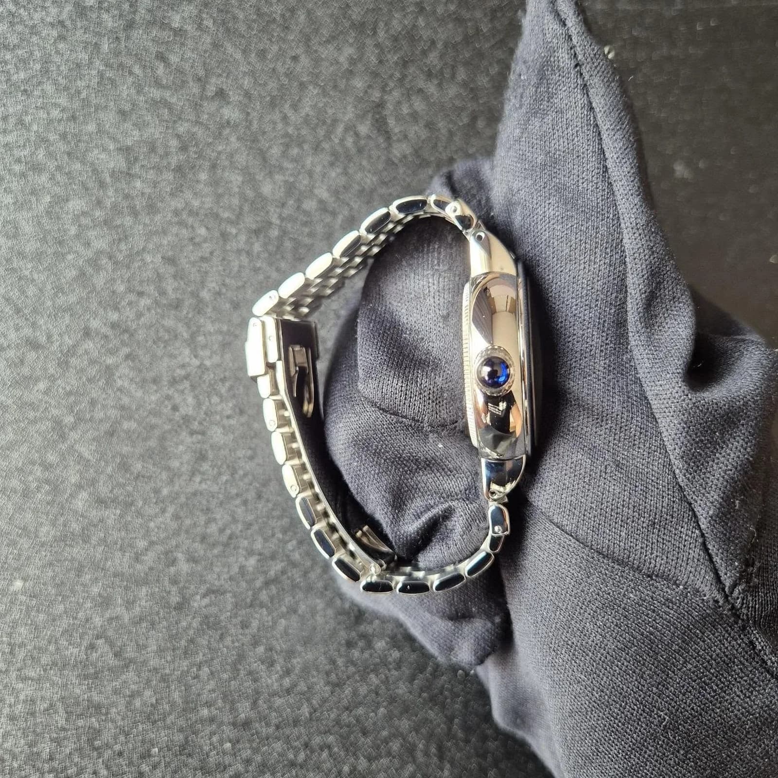 Thumb Clair de Rose 34 Stainless Steel / Silver-Diamond / Bracelet