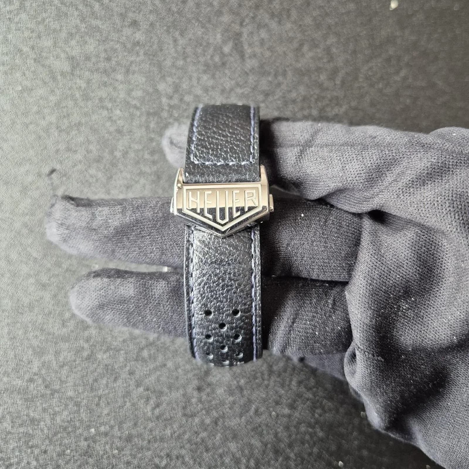 Thumb Carrera Calibre 6 39 Stainless Steel / Silver / Calf