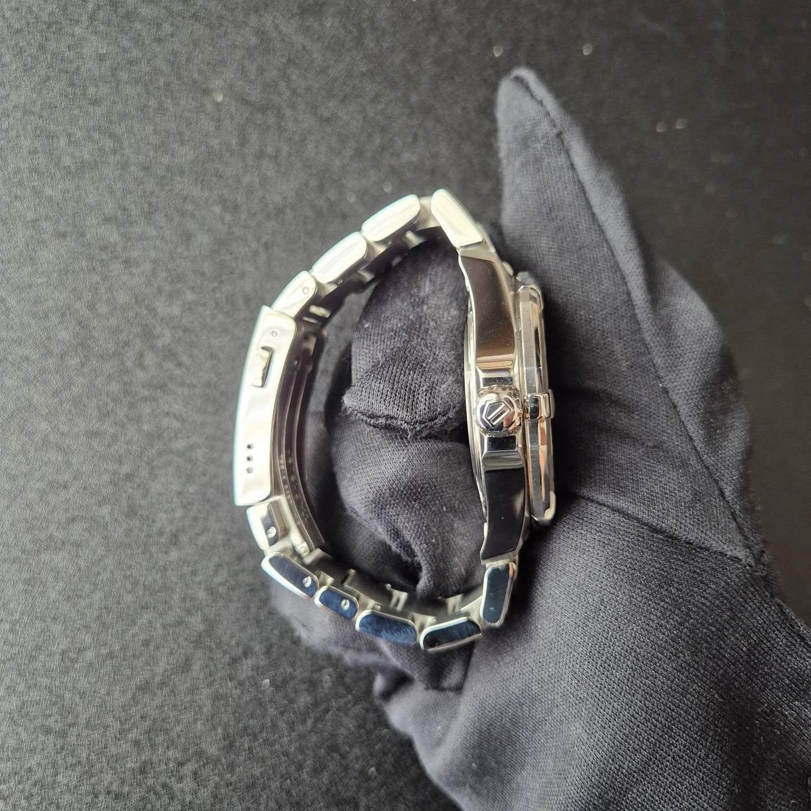 Thumb Aquracer 300M Calibre 5 43 Stainless Steel / Blue / Bracelet