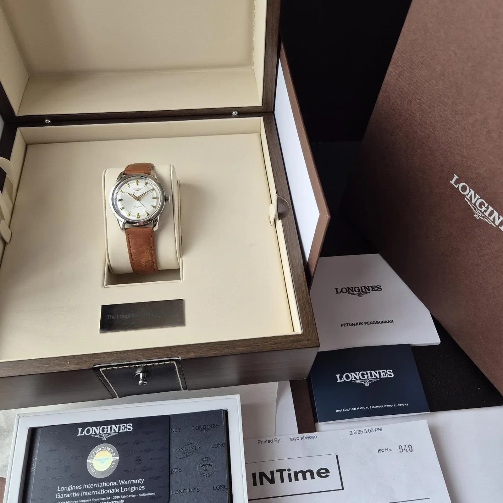 Thumb Conquest Heritage 38 Stainless Steel / Silver