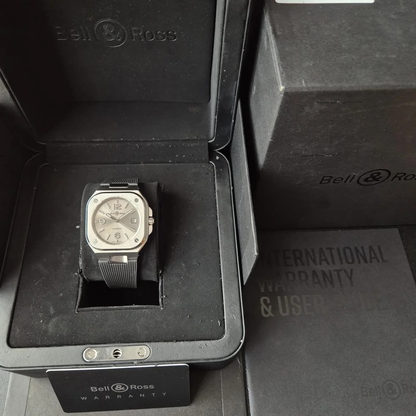 Thumb BR 05 Stainless Steel / Silver / Rubber