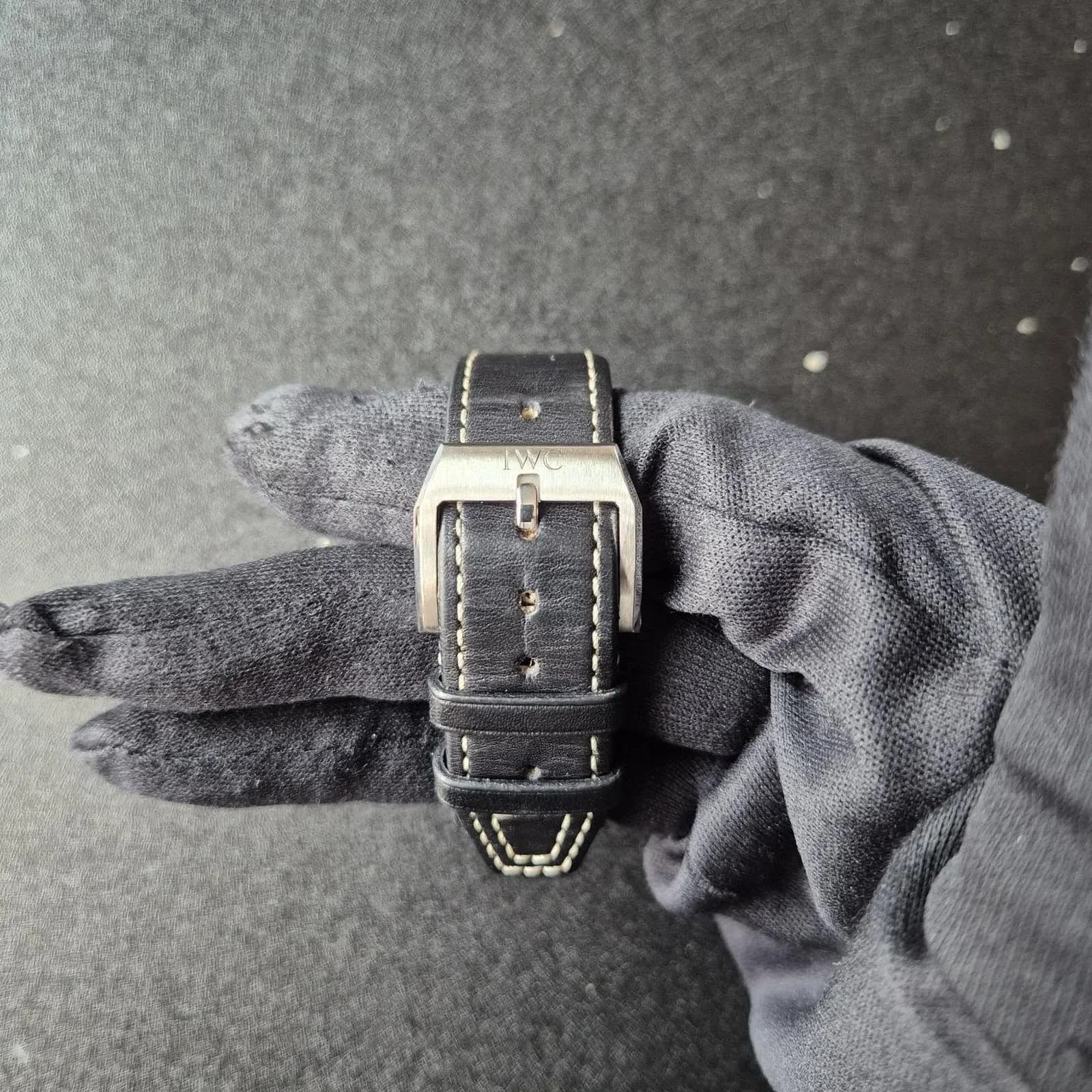Thumb Pilot's Watch Mark XX Stainless Steel / Blue