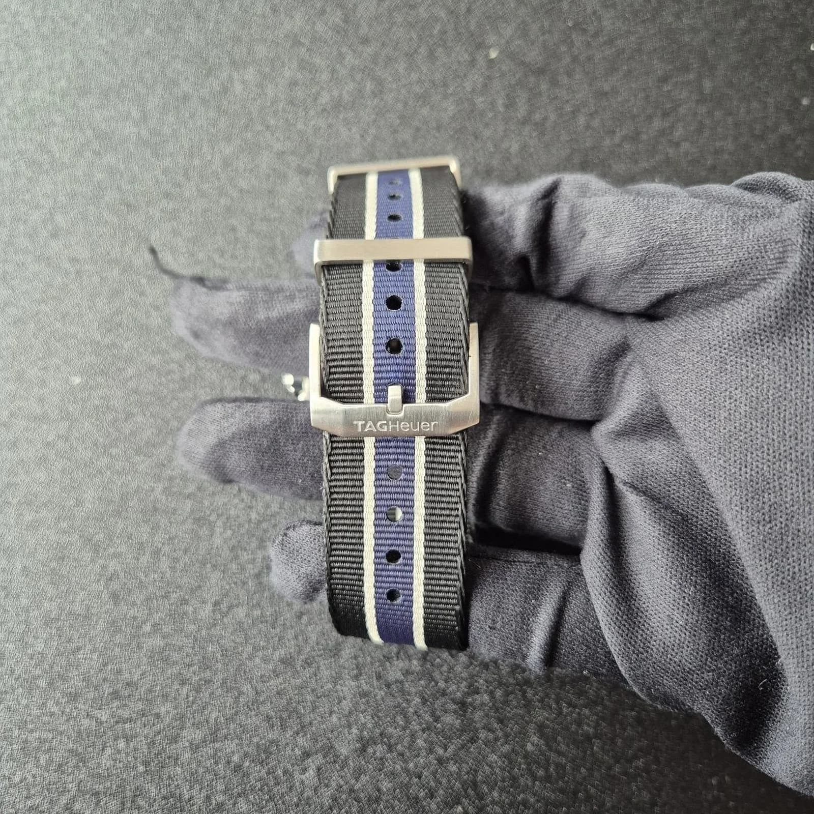 Thumb Formula 1 Quartz 43 Stainless Steel / Blue / NATO
