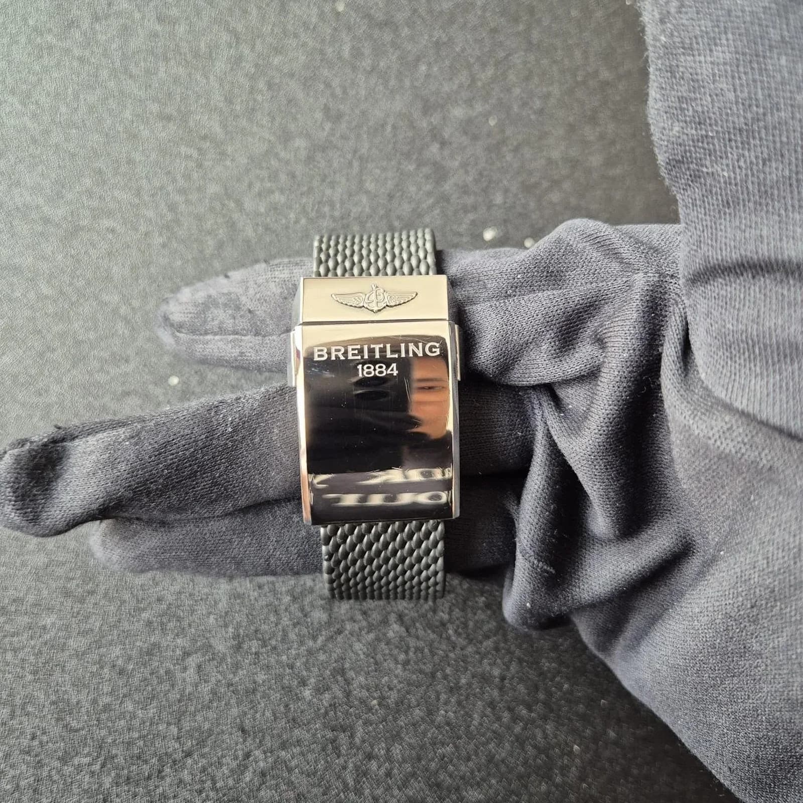 Thumb Superocean Heritage II 42 Stainless Steel / Green / Rubber / Folding