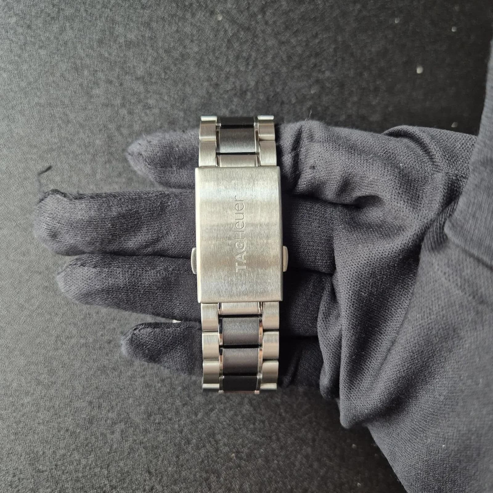 Thumb Formula 1 Chronograph Quartz 43 Stainless Steel / Black