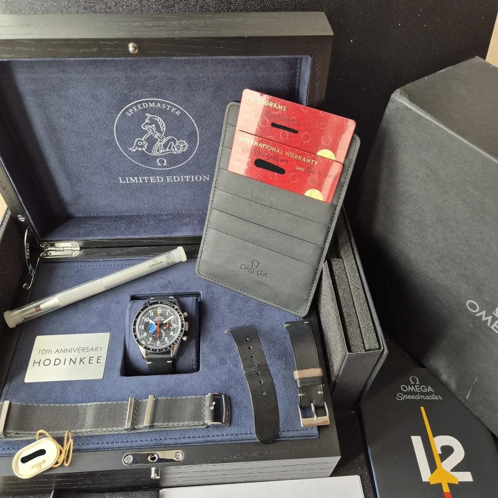 Thumb Speedmaster First Omega in Space Hodinkee 10th Anniversary