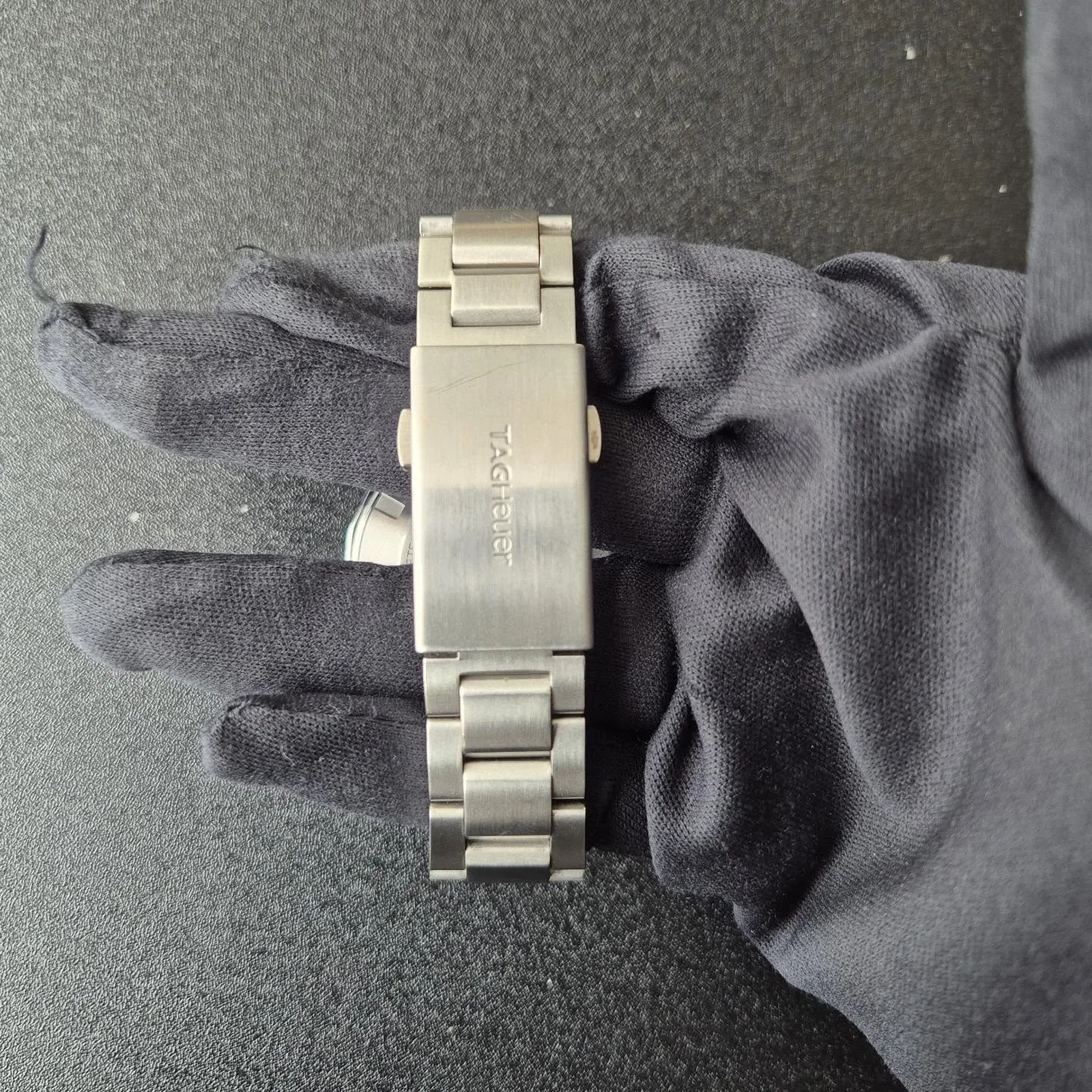 Thumb Aquracer 300M Calibre 5 43 Stainless Steel / Blue / Bracelet