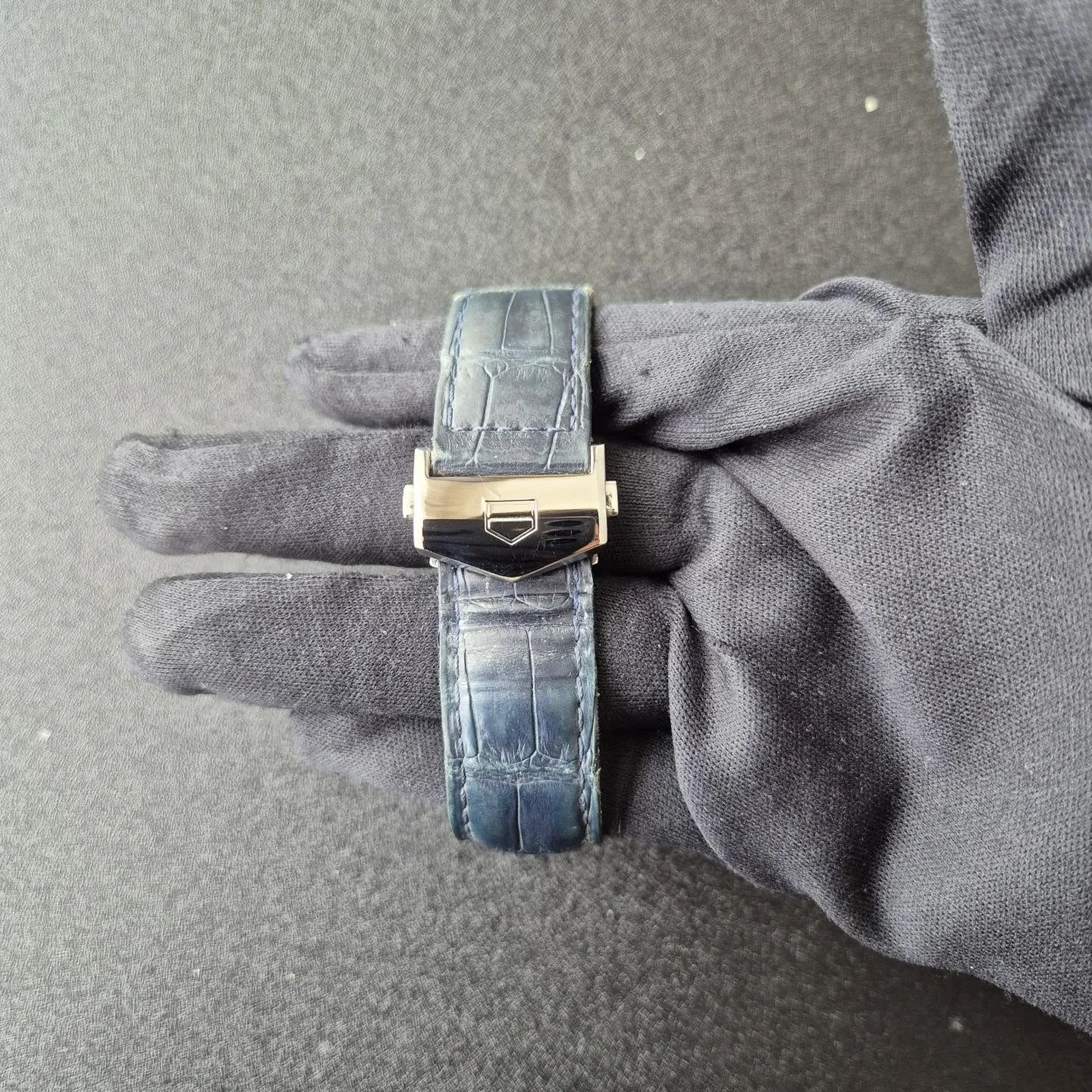 Thumb Carrera Automatic Stainless Steel / Blue