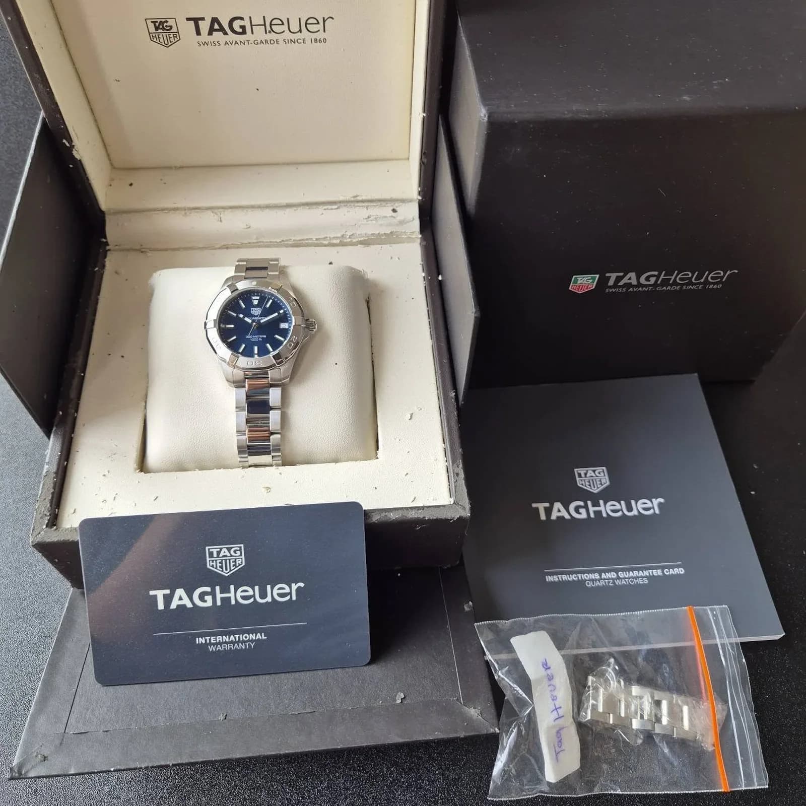 Thumb Aquaracer 300M Quartz 32 Stainless Steel / Blue / Bracelet