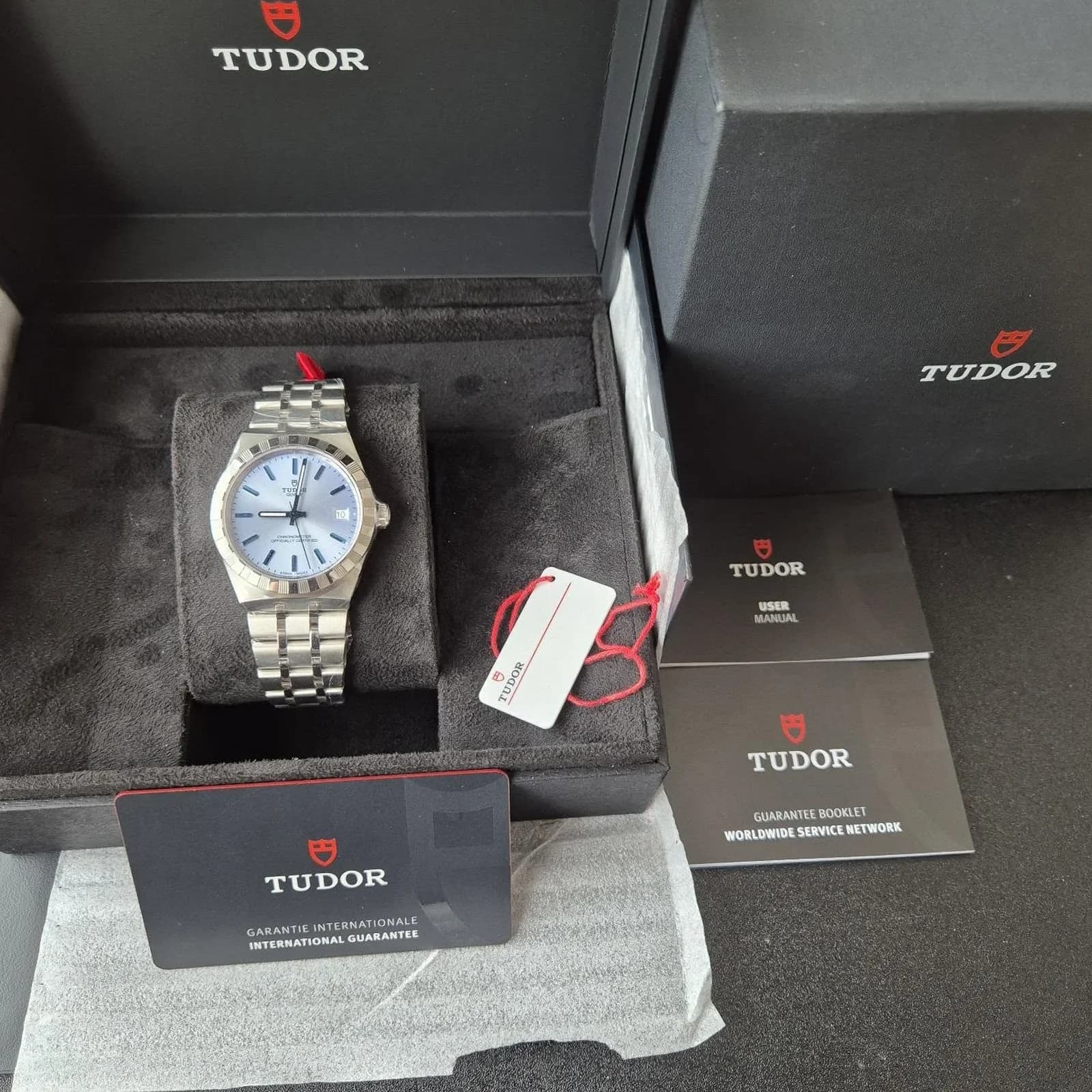 Thumb Royal Day-Date 36 Stainless Steel / Light Blue