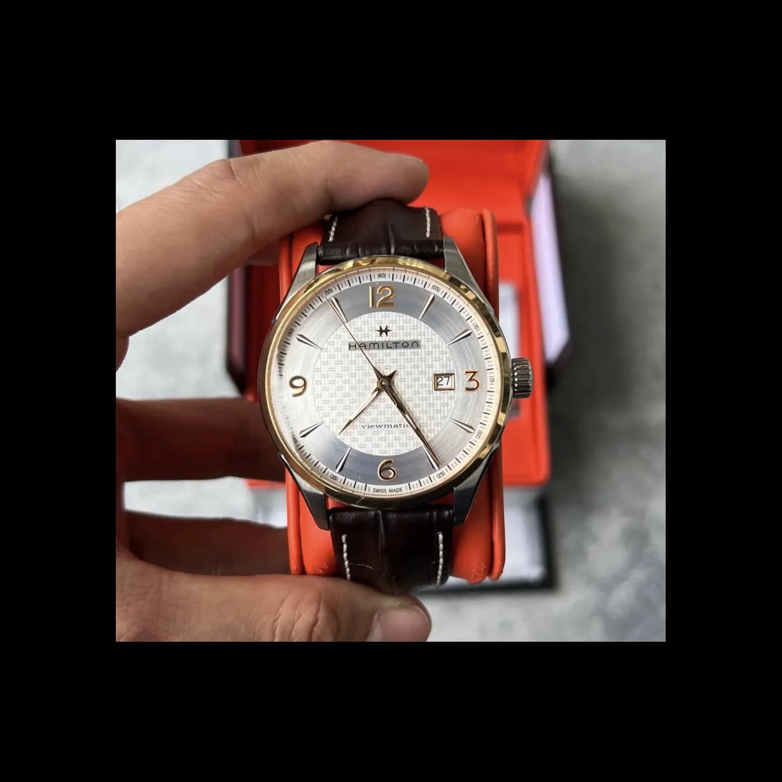 Thumb Jazzmaster Viewmatic Automatic Two Tone / Silver