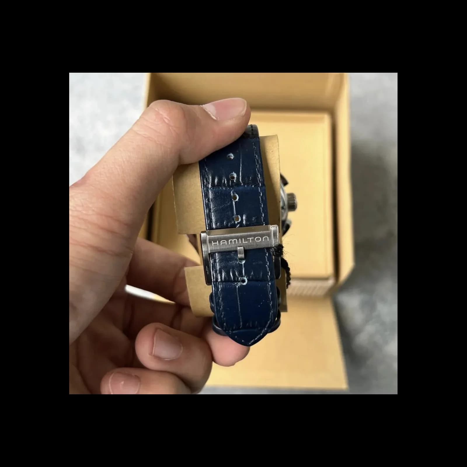 Thumb Jazzmaster Maestro Chronograph 45mm / Blue