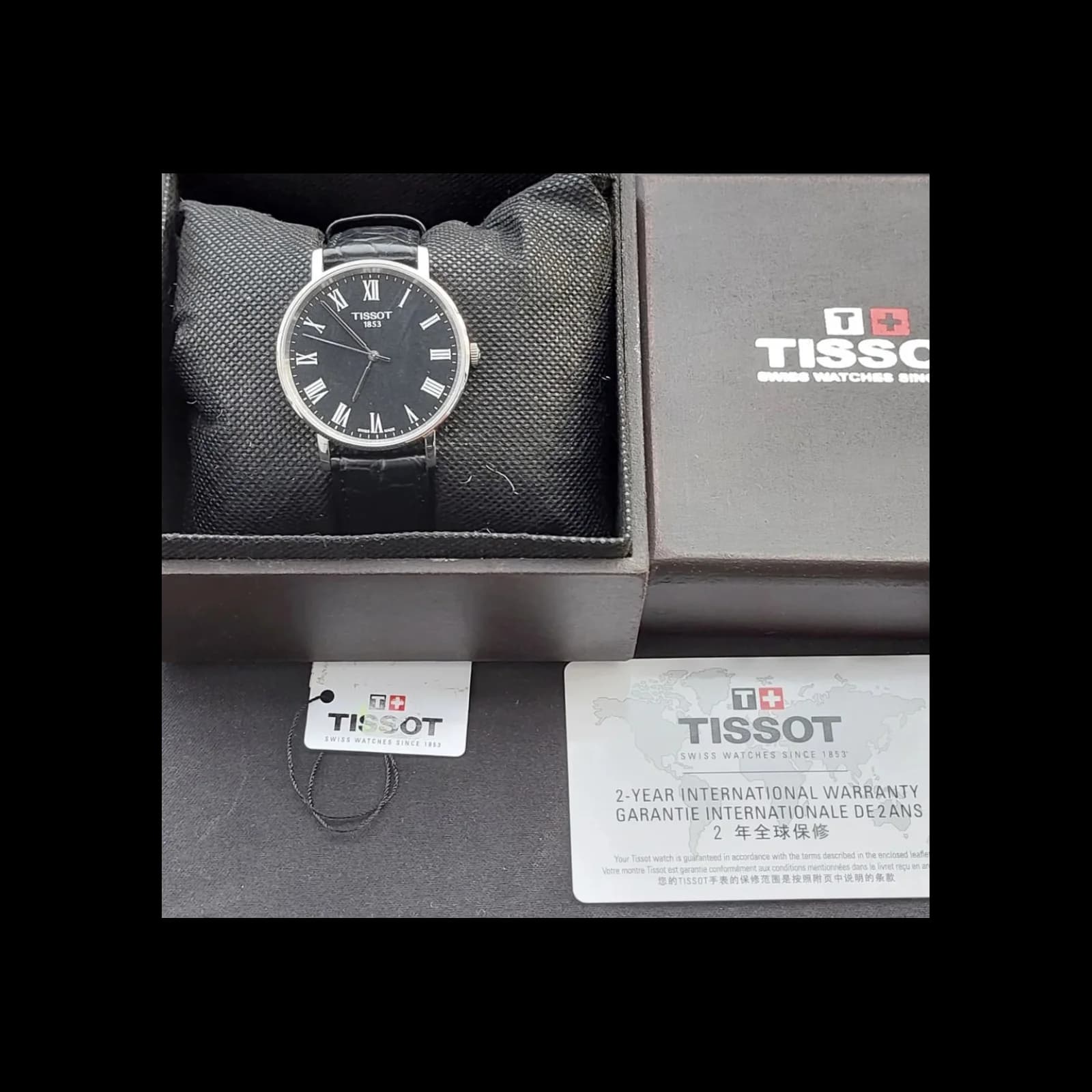 Thumb Everytime Medium Stainless Steel / Black / Strap