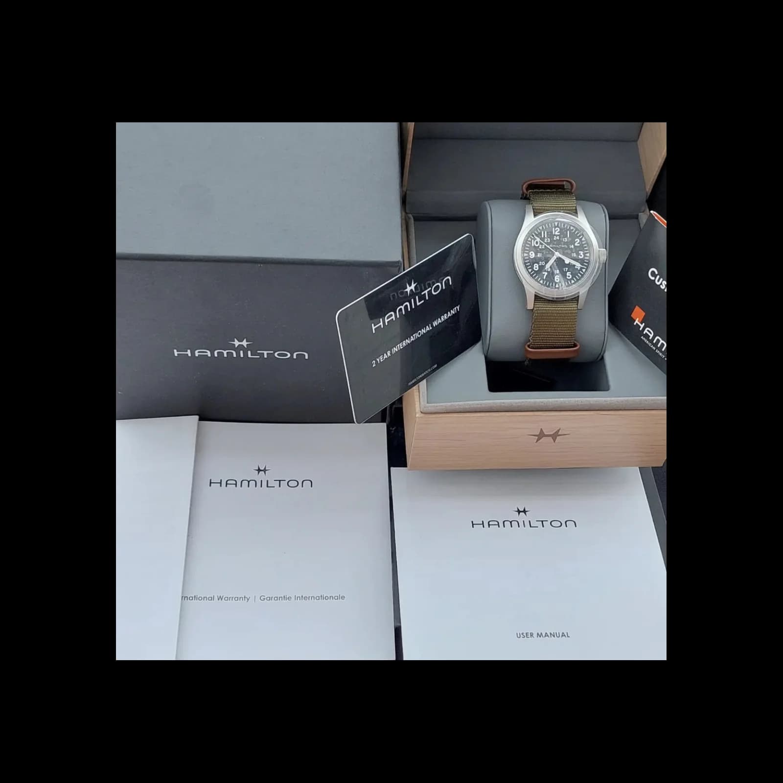 Thumb Khaki Field Mechanical 38