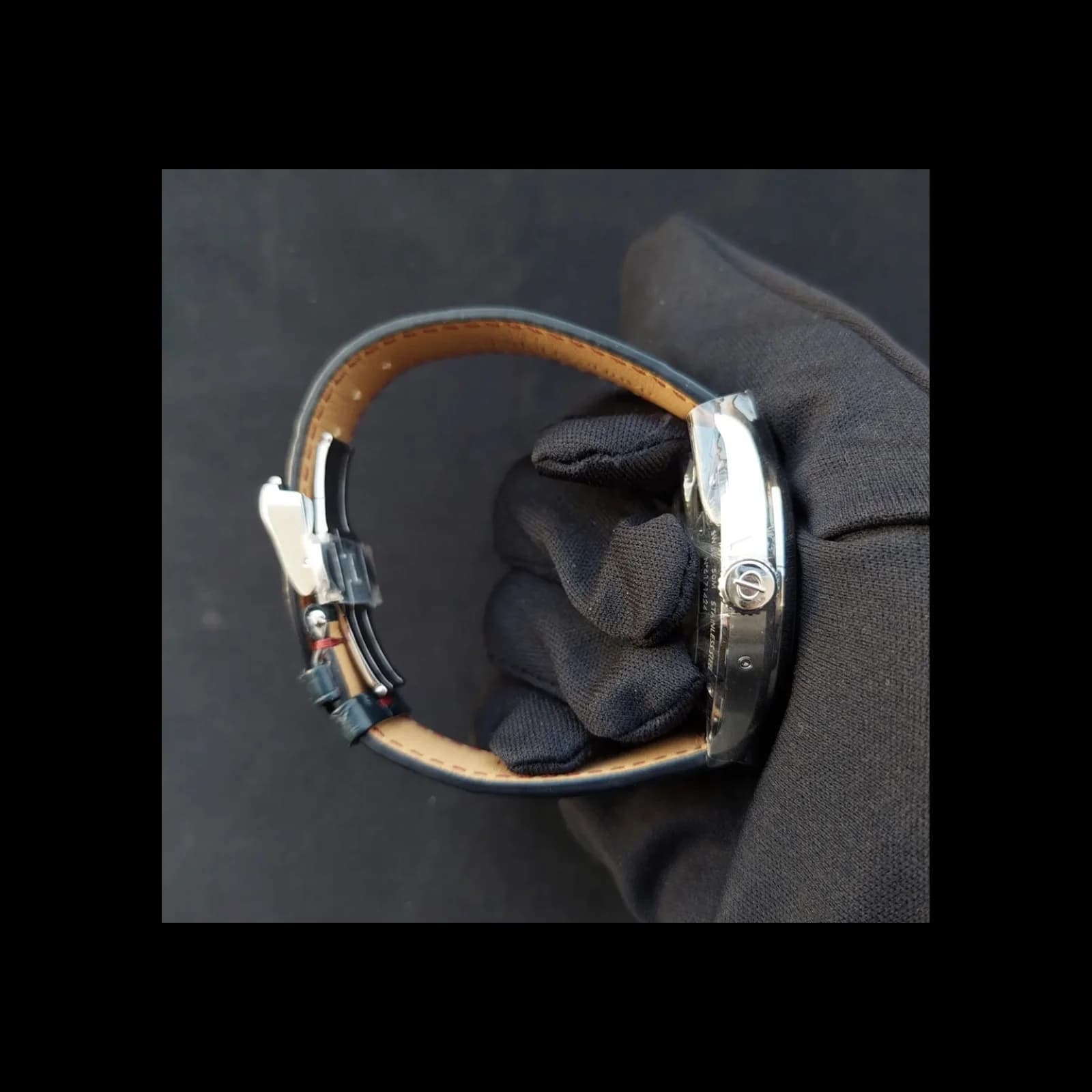 Thumb Clifton Baumatic Stainless Steel Moonphase / Blue / Strap
