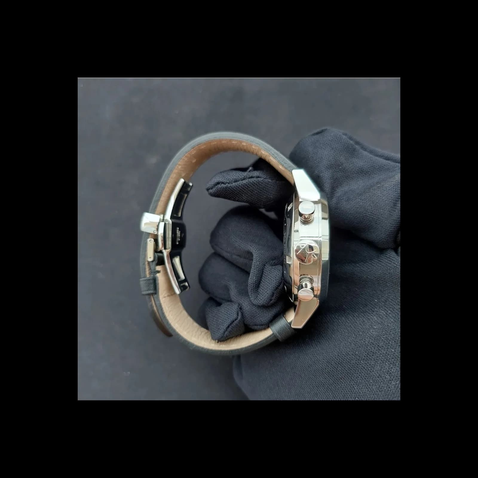 Thumb Intra-Matic 68 Auto Chrono Stainless Steel / Silver / Strap
