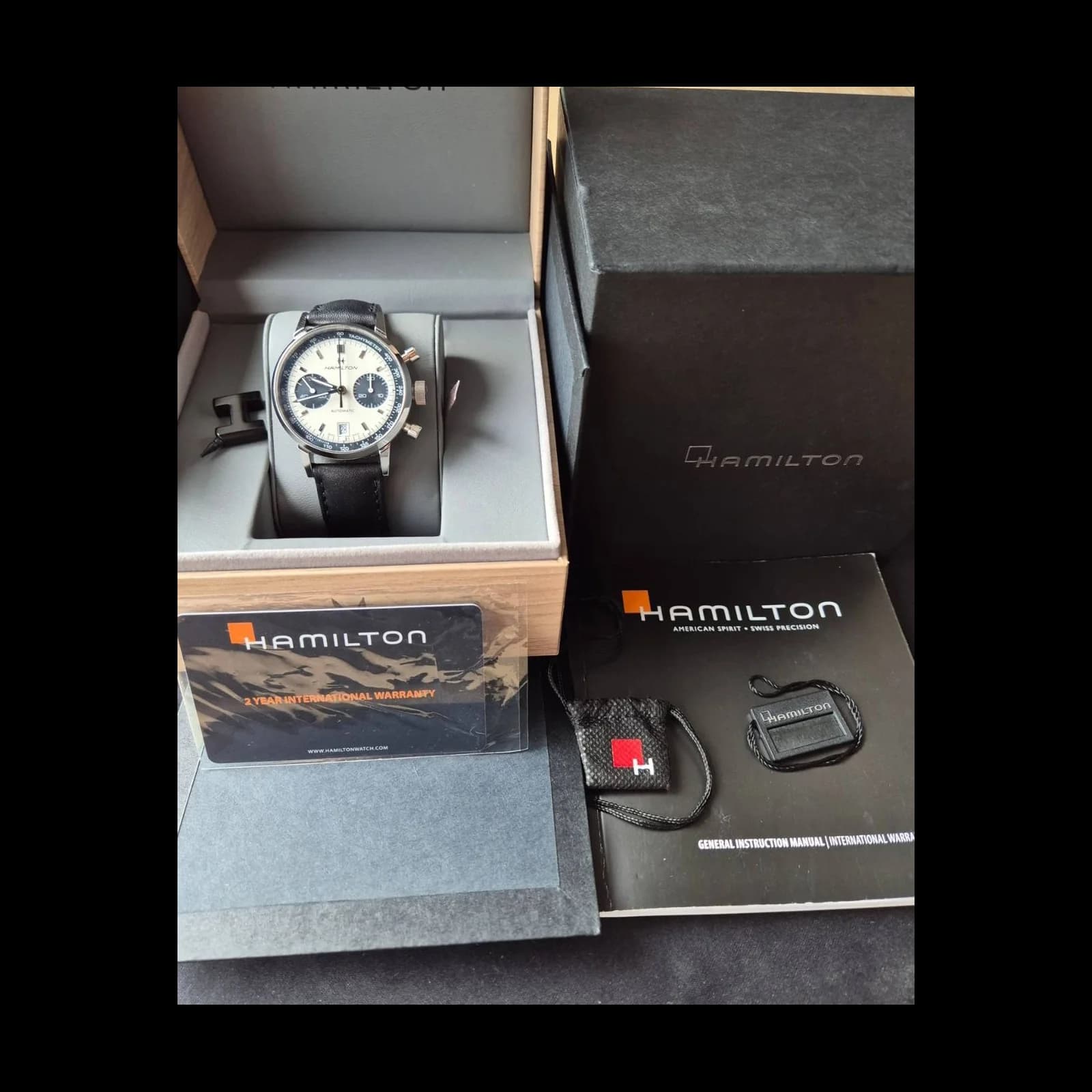 Thumb Intra-Matic 68 Auto Chrono Stainless Steel / Silver / Strap