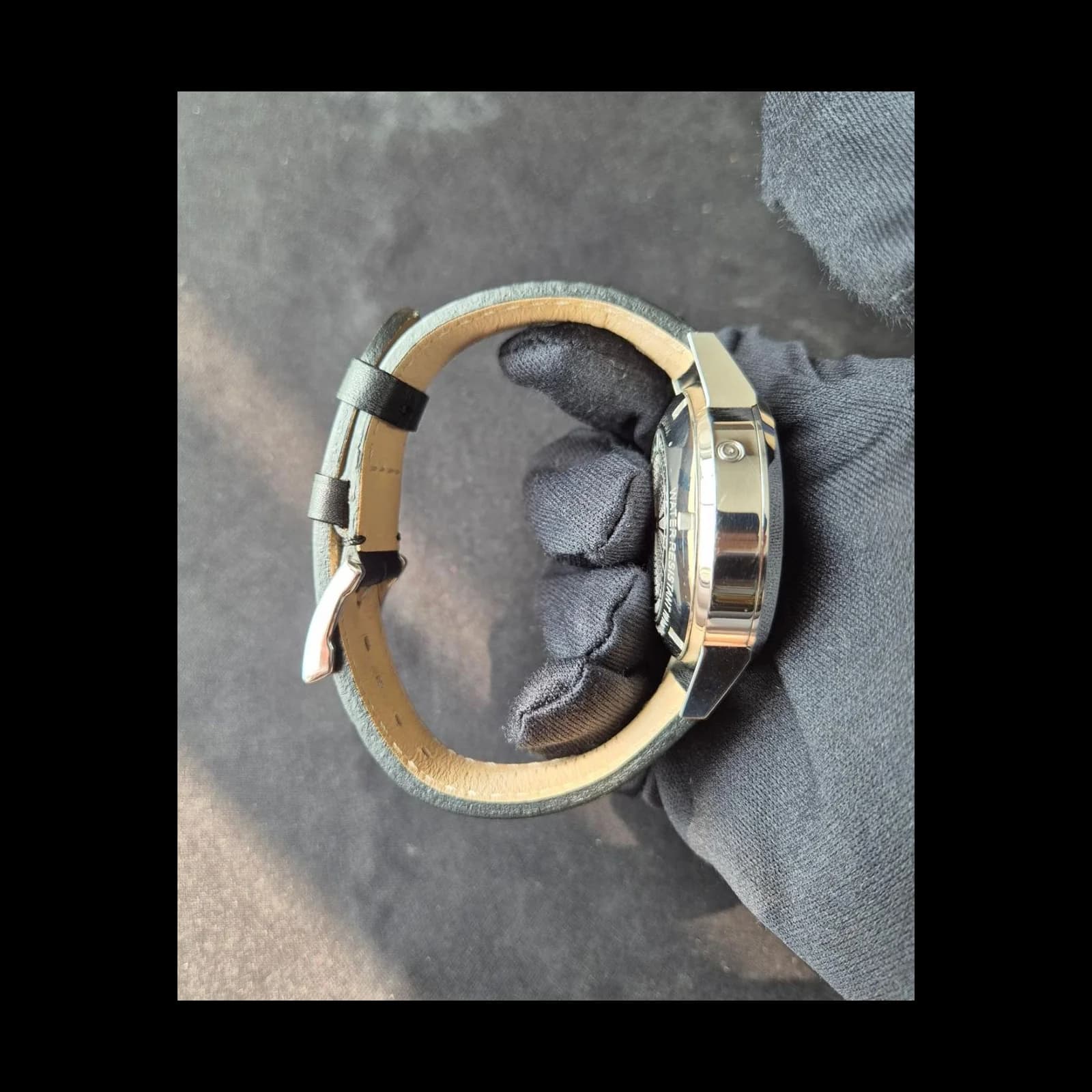 Thumb Intra-Matic 68 Auto Chrono Stainless Steel / Silver / Strap
