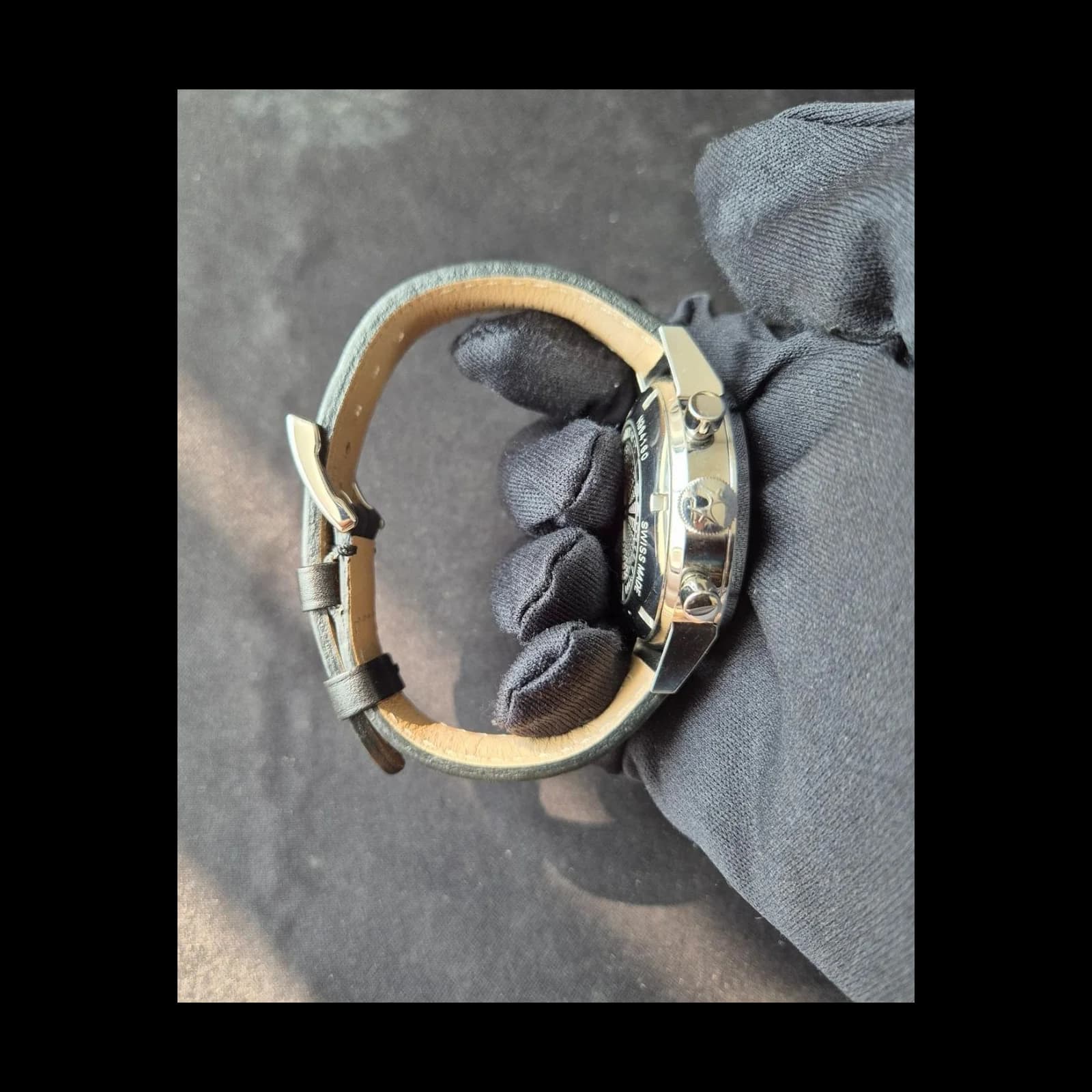 Thumb Intra-Matic 68 Auto Chrono Stainless Steel / Silver / Strap