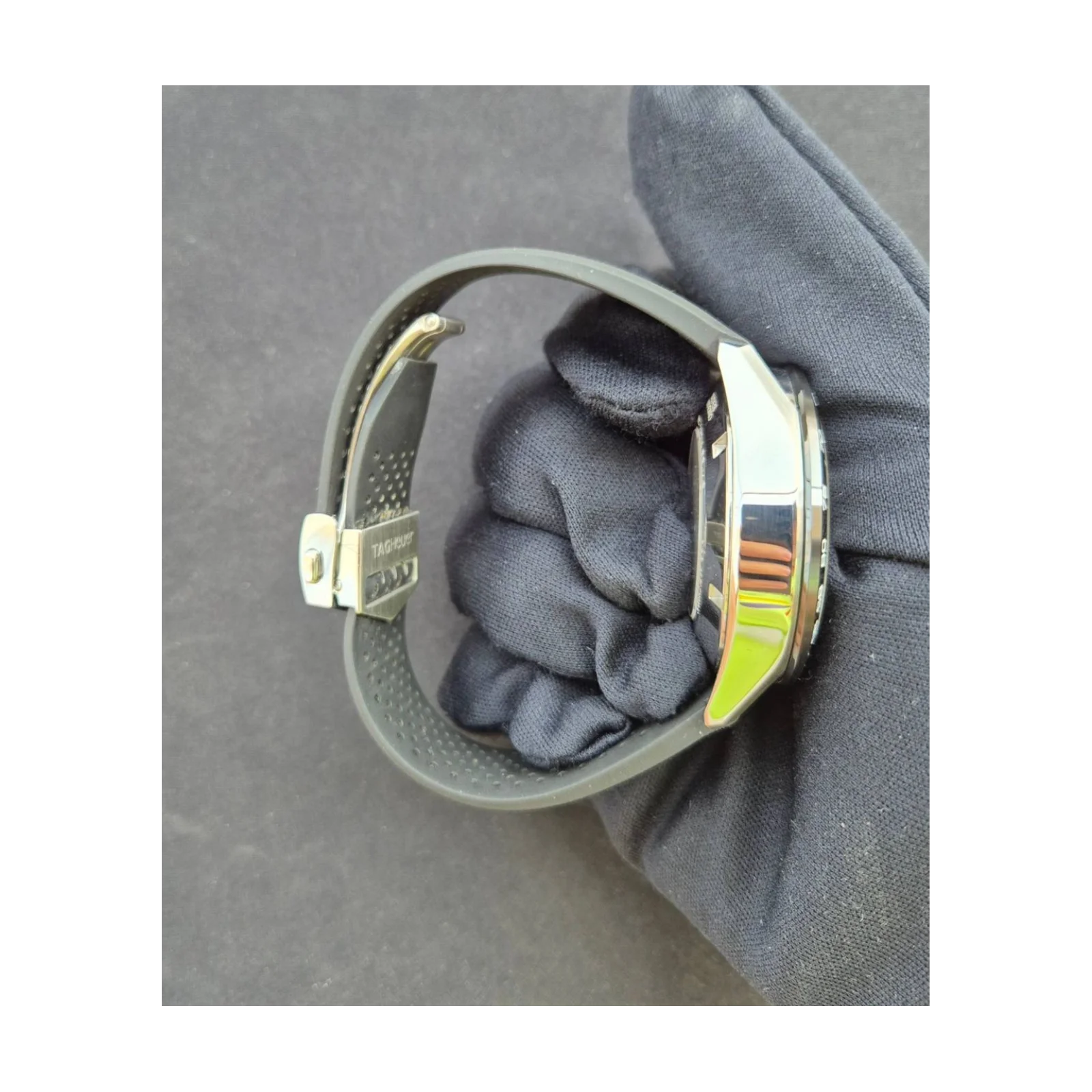 Thumb Carrera Calibre 16 44 Stainless Steel / Black