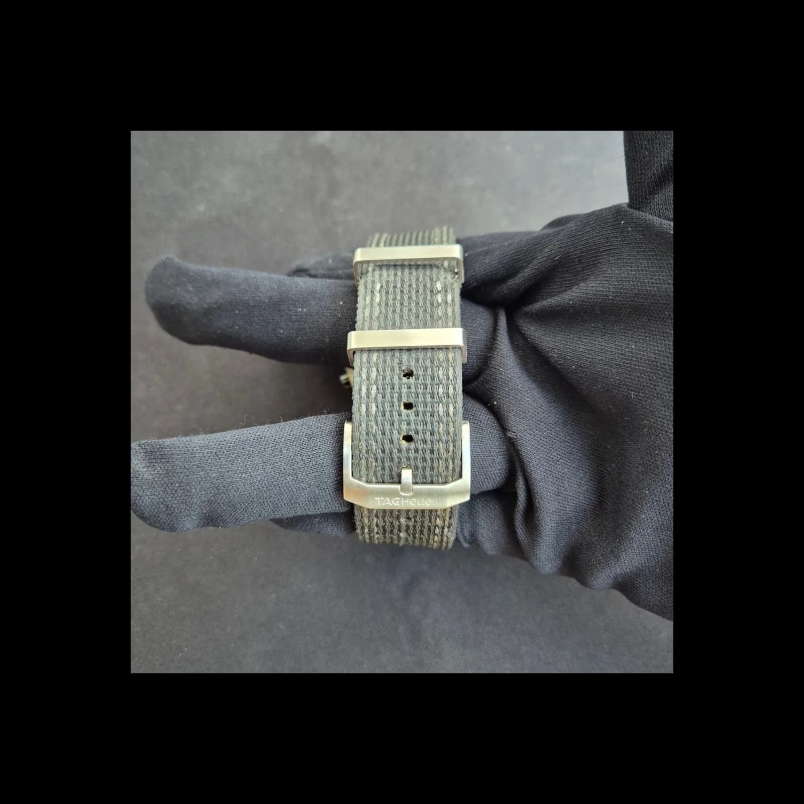 Thumb Formula 1 Quartz Chronograph 43 Stainless Steel / Grey-Yellow