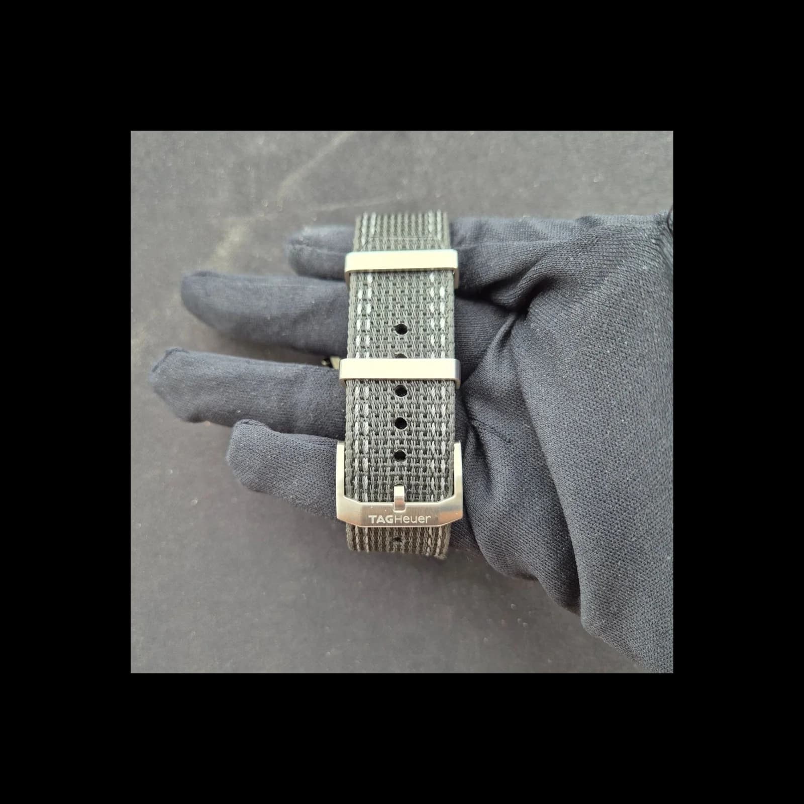 Thumb Formula 1 Quartz Chronograph 43 Stainless Steel / Grey-Yellow