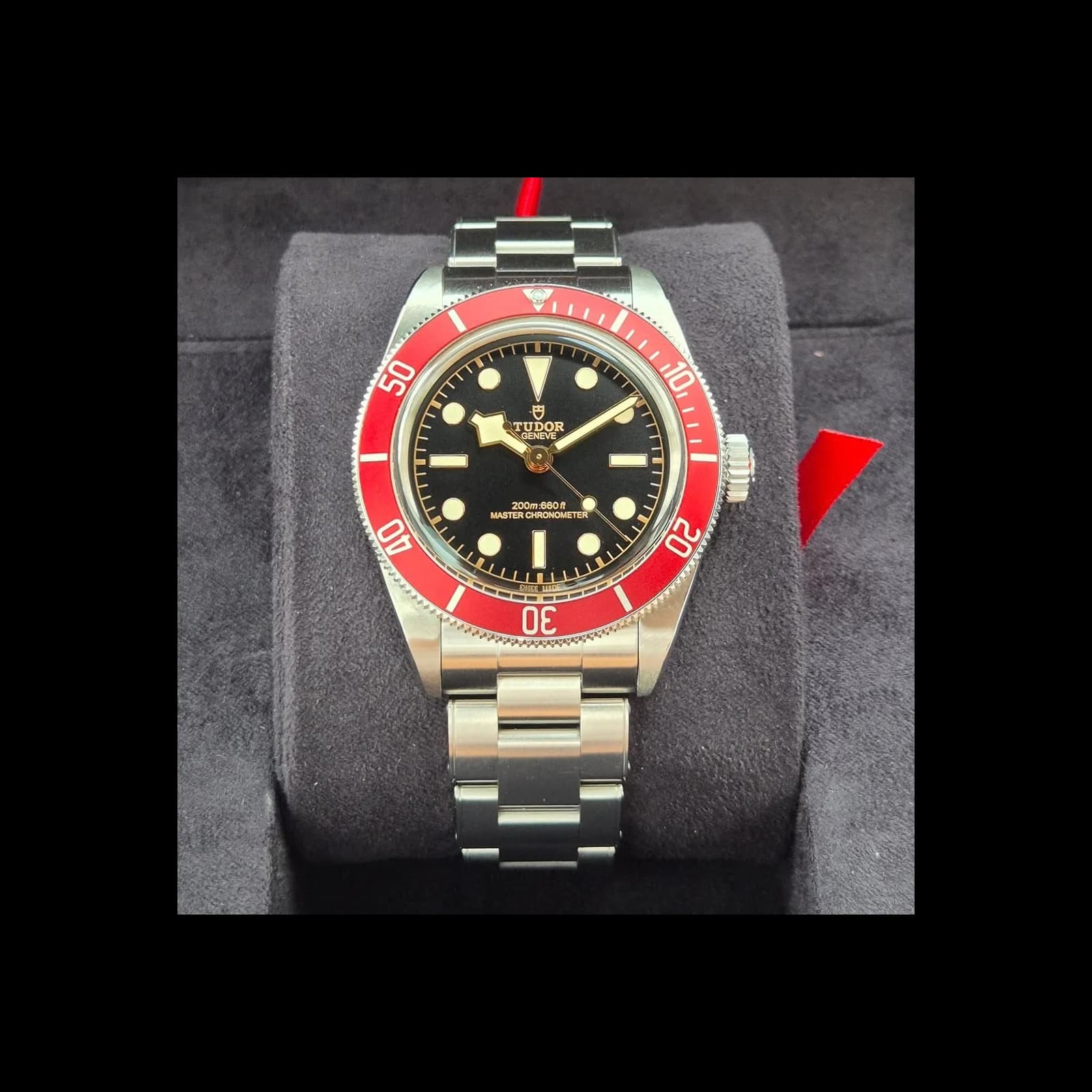 Thumb Black Bay Master Chronometer Stainless Steel - Burgundy / Black / Oyster