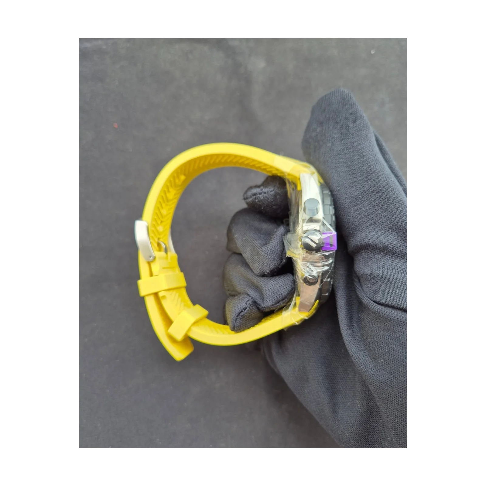 Thumb Formula 1 Quartz Chronograph Stainless Steel / Yellow