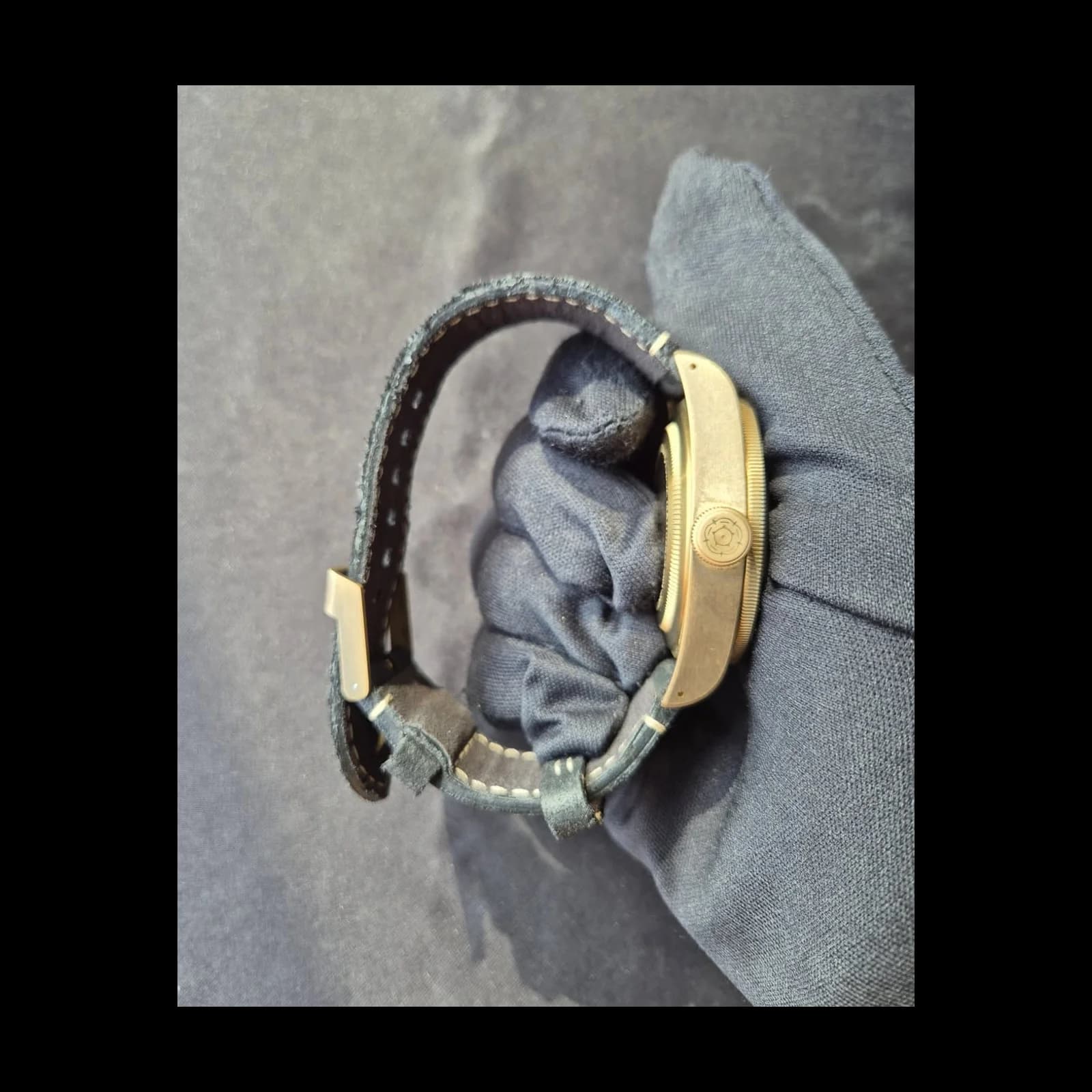 Thumb Heritage Black Bay Bronze / Slate / Leather