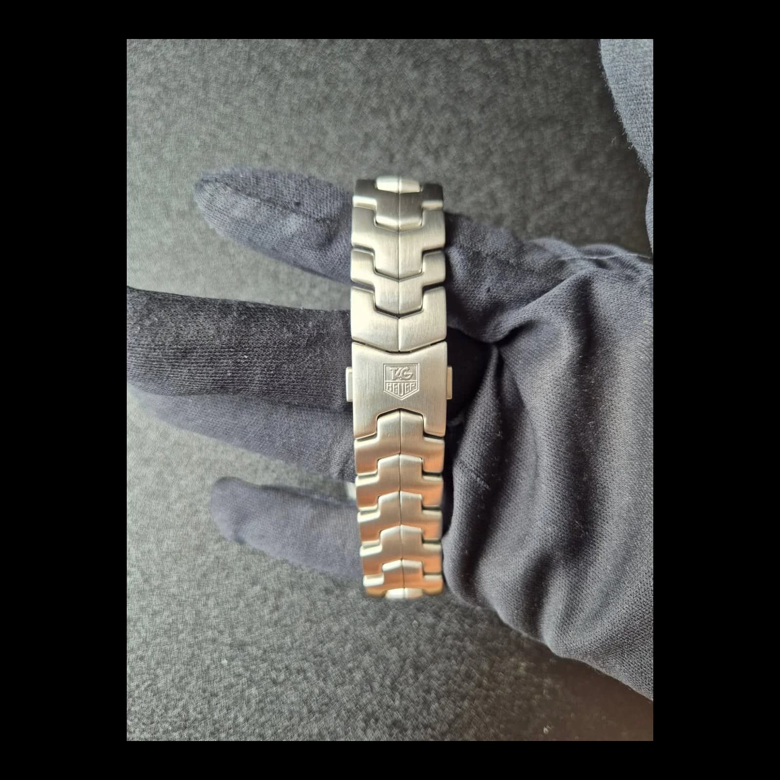 Thumb Link Automatic Chronograph Stainless Steel / Silver