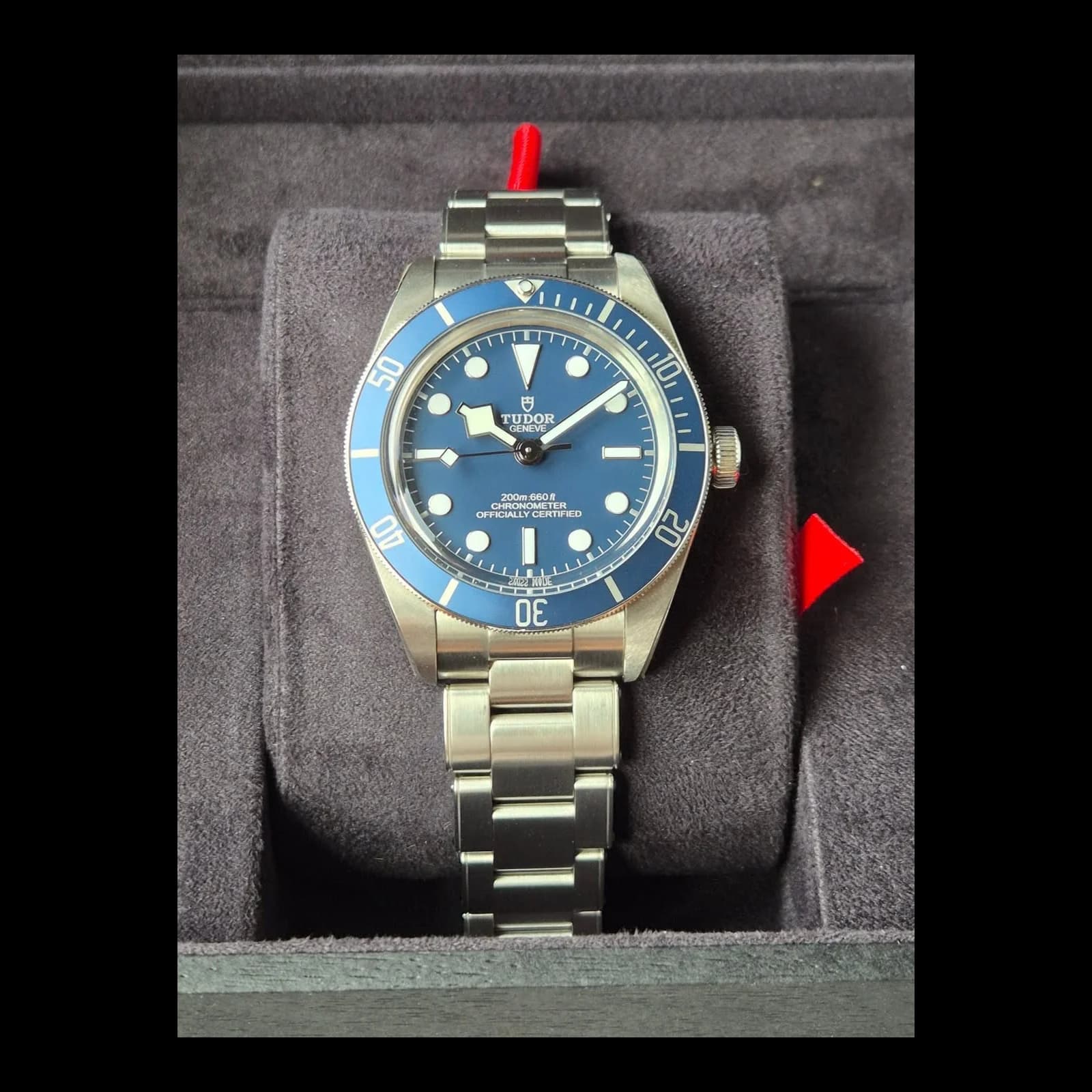 Thumb Black Bay Fifty-Eight Stainless Steel / Navy Blue / Bracelet