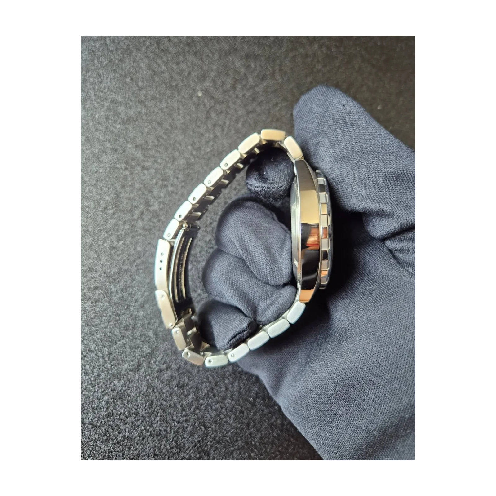 Thumb Formula 1 Alarm 41 Stainless Steel / Black / Bracelet
