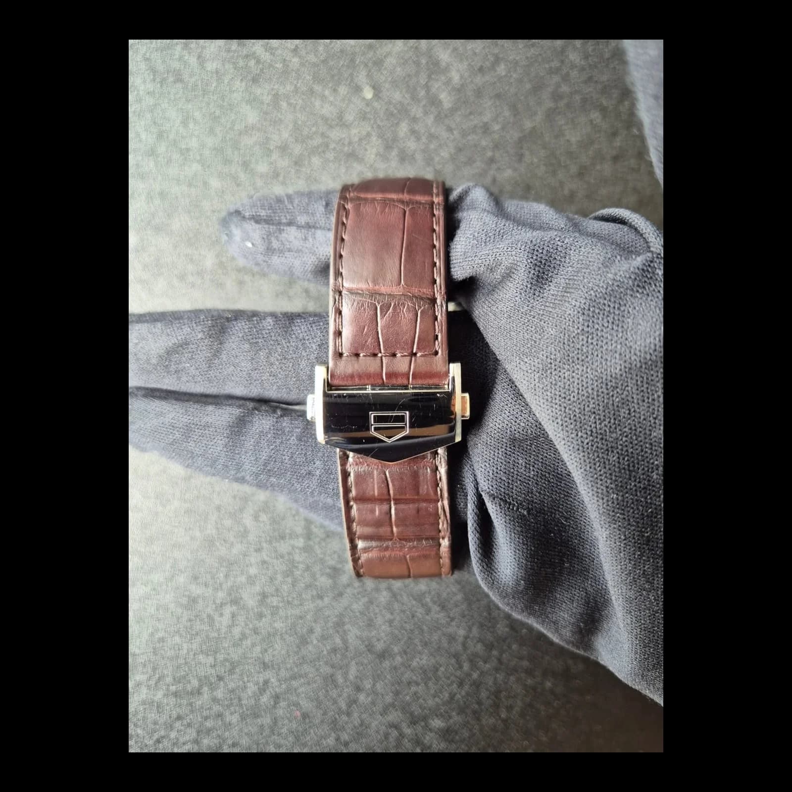 Thumb Carrera Calibre Heuer 02 42 Stainless Steel / Grey / Strap