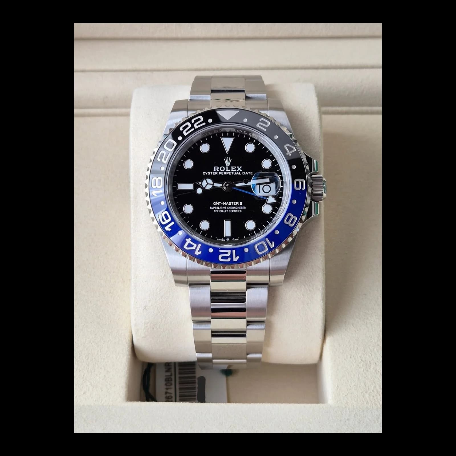 Thumb GMT-Master II Stainless Steel / BLNR / Oyster